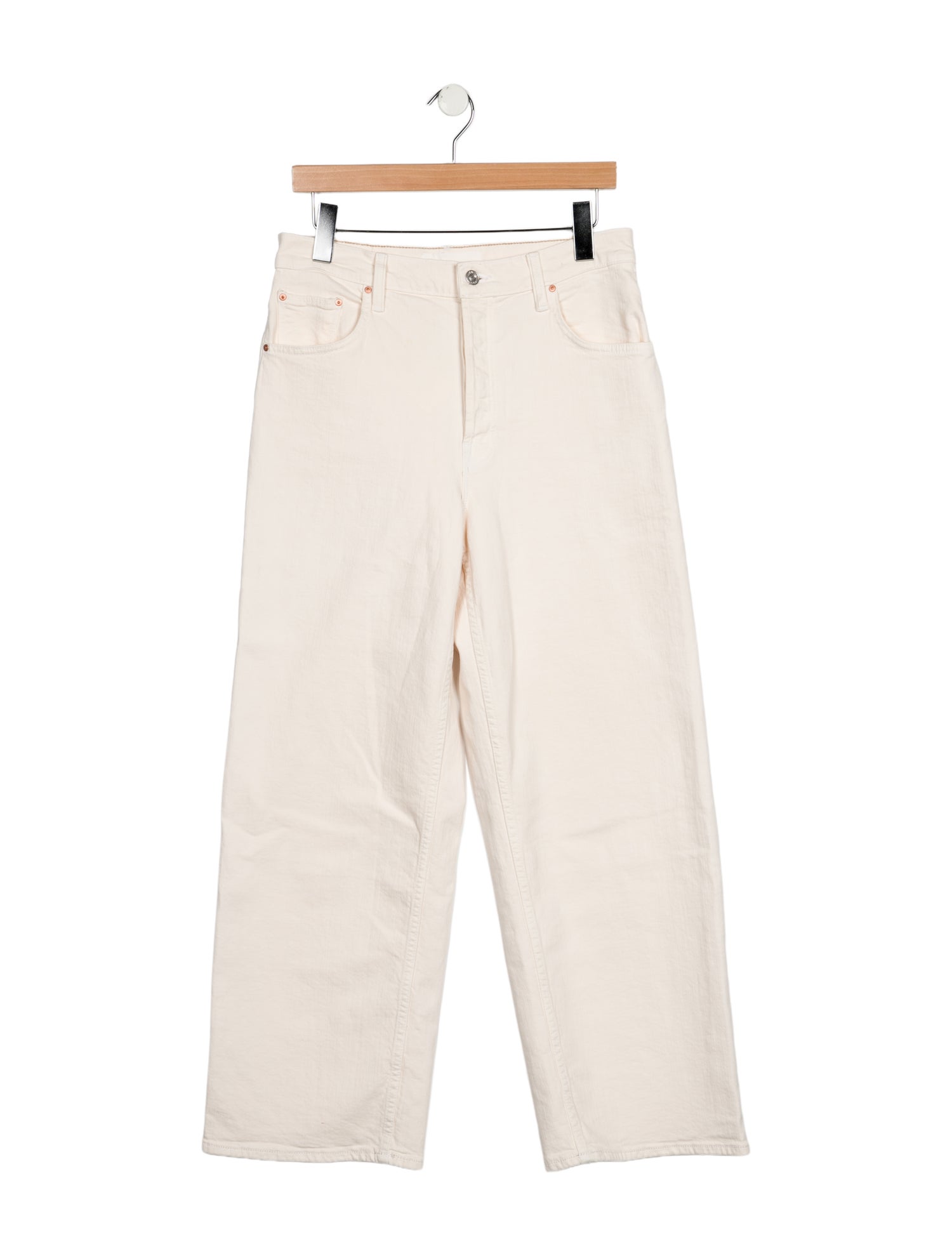 Mother High-Rise Wide Leg Jeans