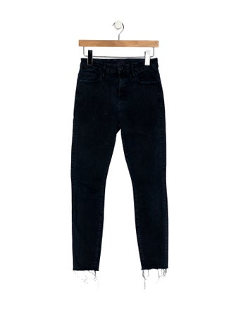 Mother Mid-Rise Skinny Leg Jeans