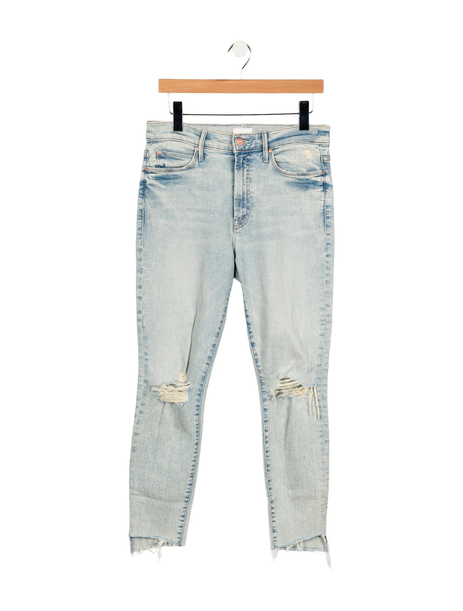 Mother High-Rise Skinny Leg Jeans