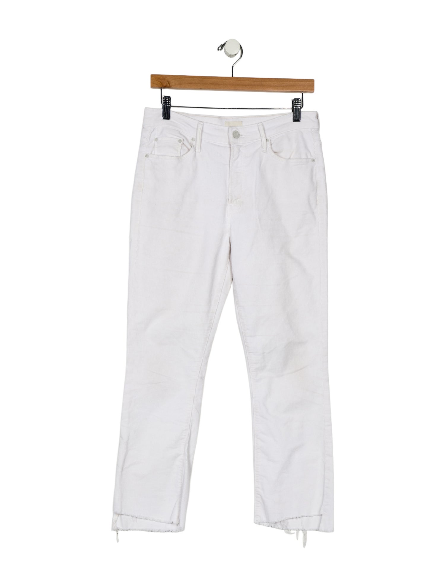 Mother Mid-Rise Straight Leg Jeans