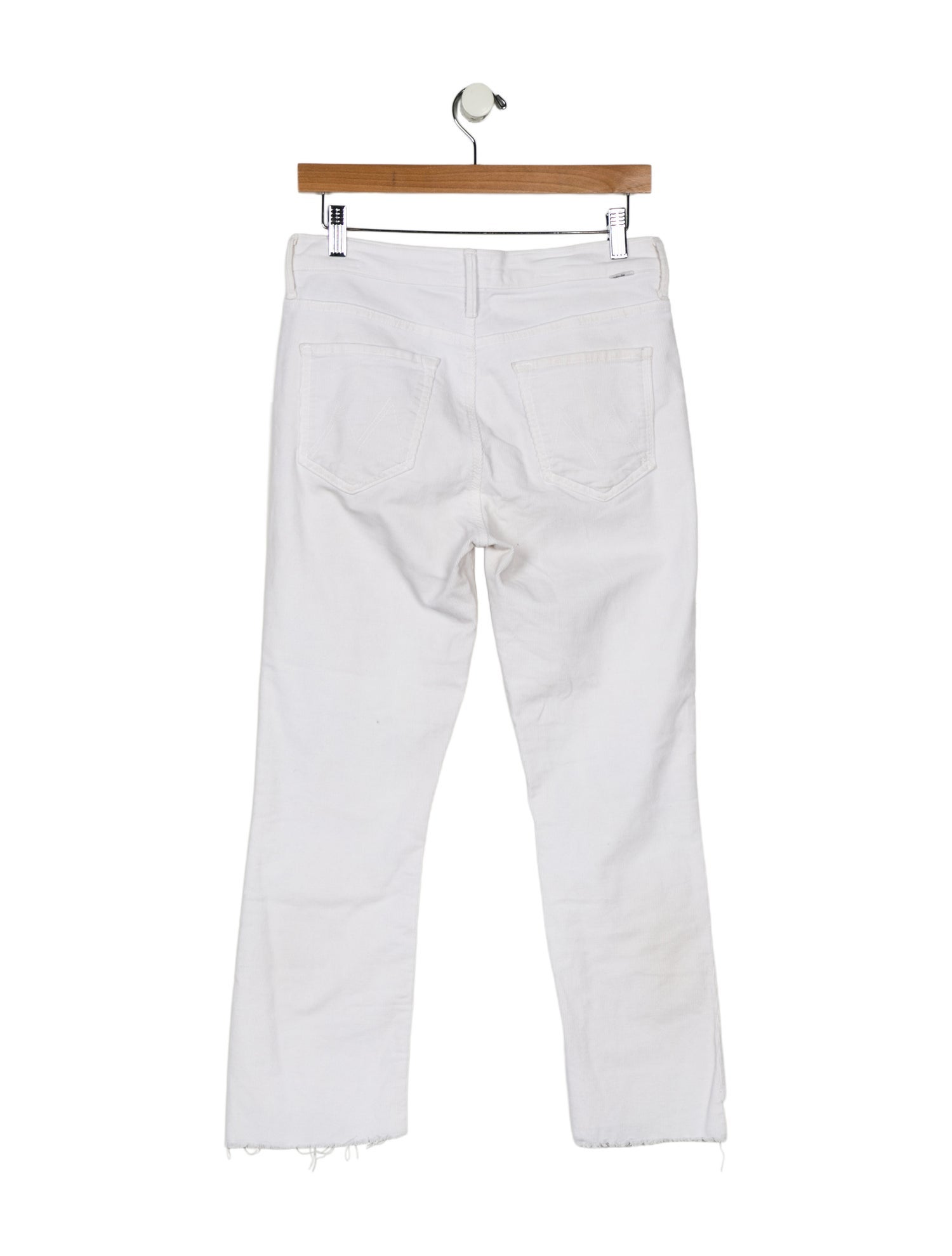 Mother Mid-Rise Straight Leg Jeans