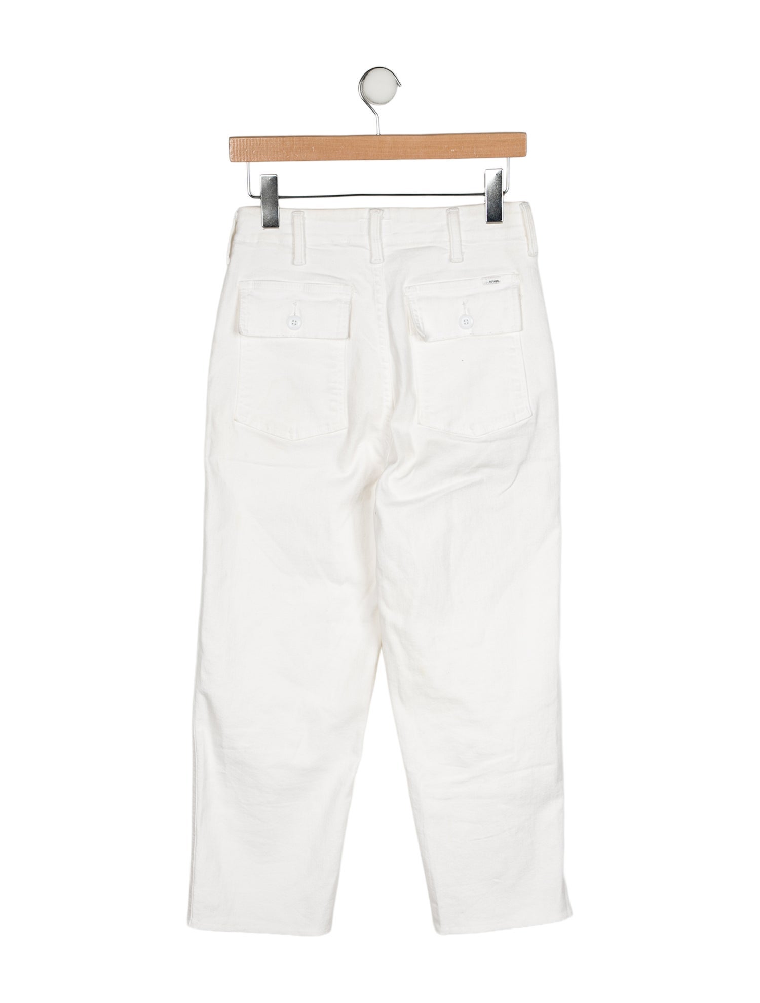 Mother High-Rise Straight Leg Jeans