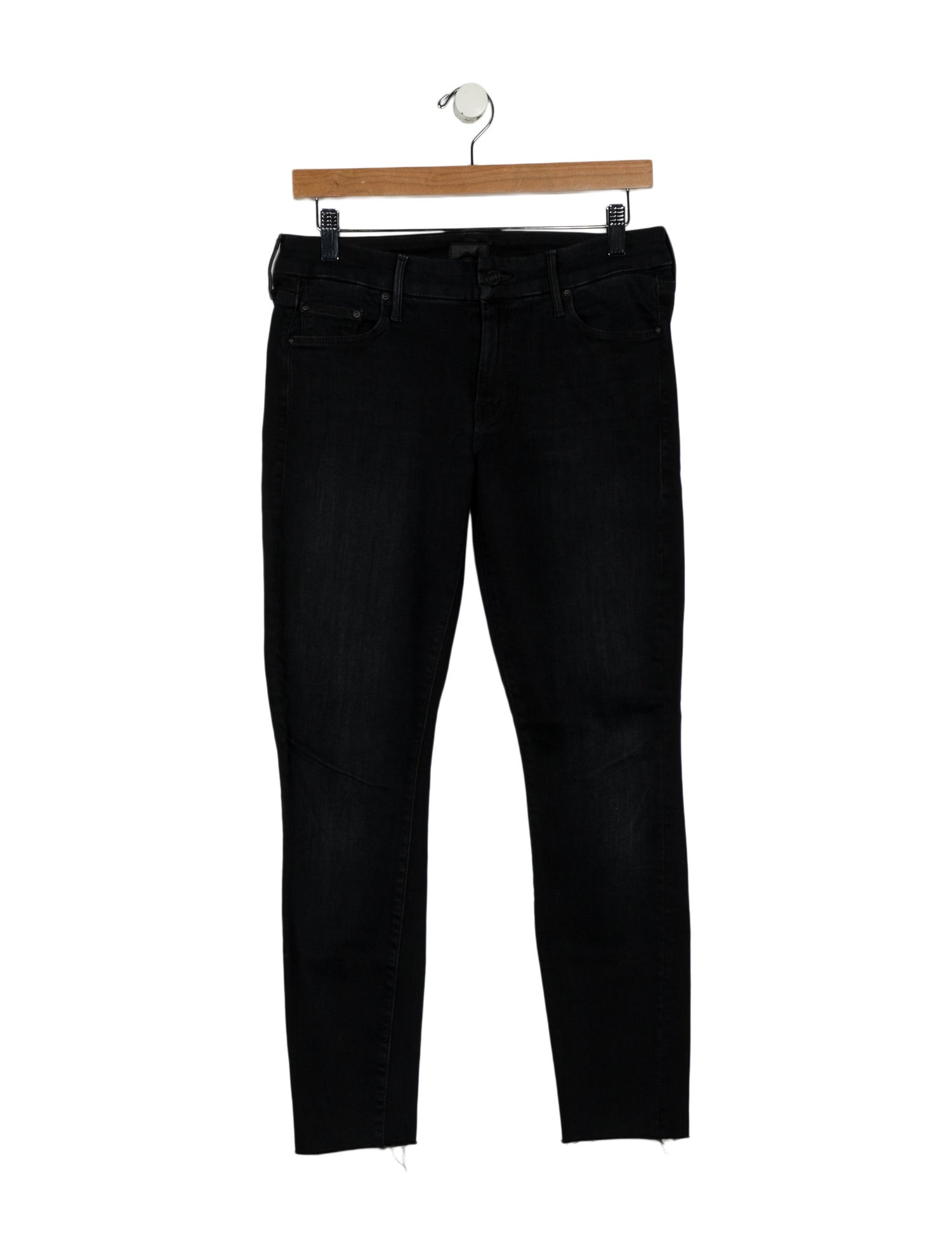 Mother Mid-Rise Skinny Leg Jeans