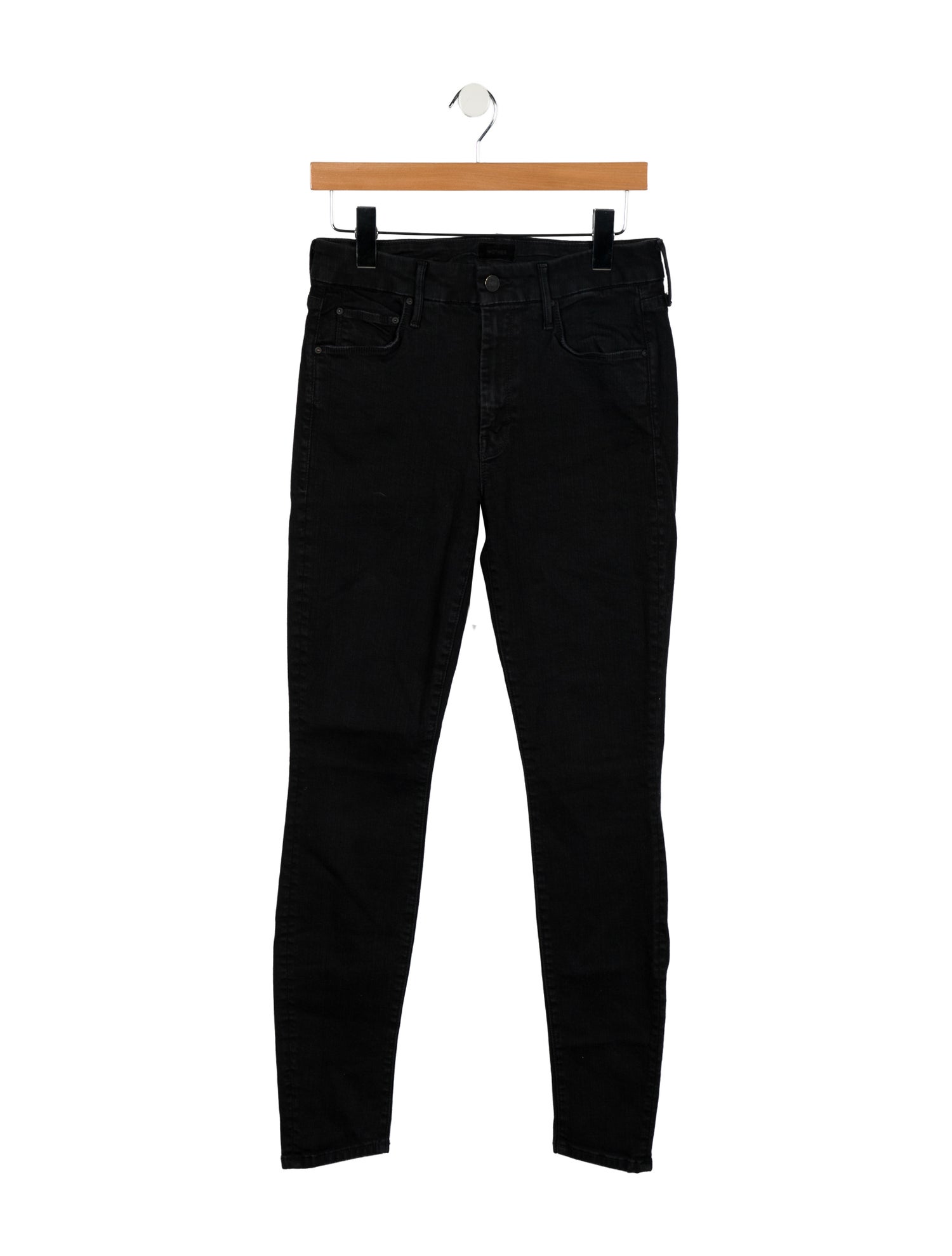 Mother Mid-Rise Skinny Leg Jeans