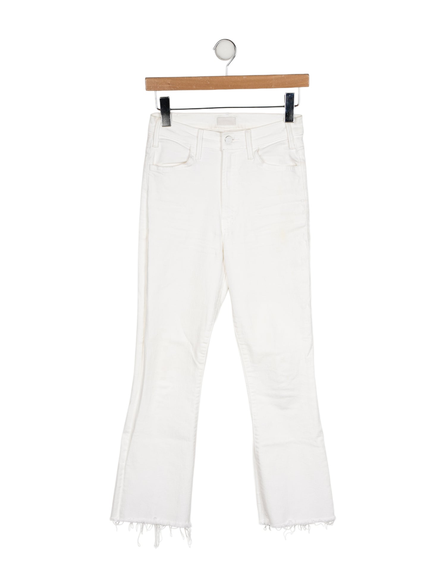 Mother Mid-Rise Straight Leg Jeans