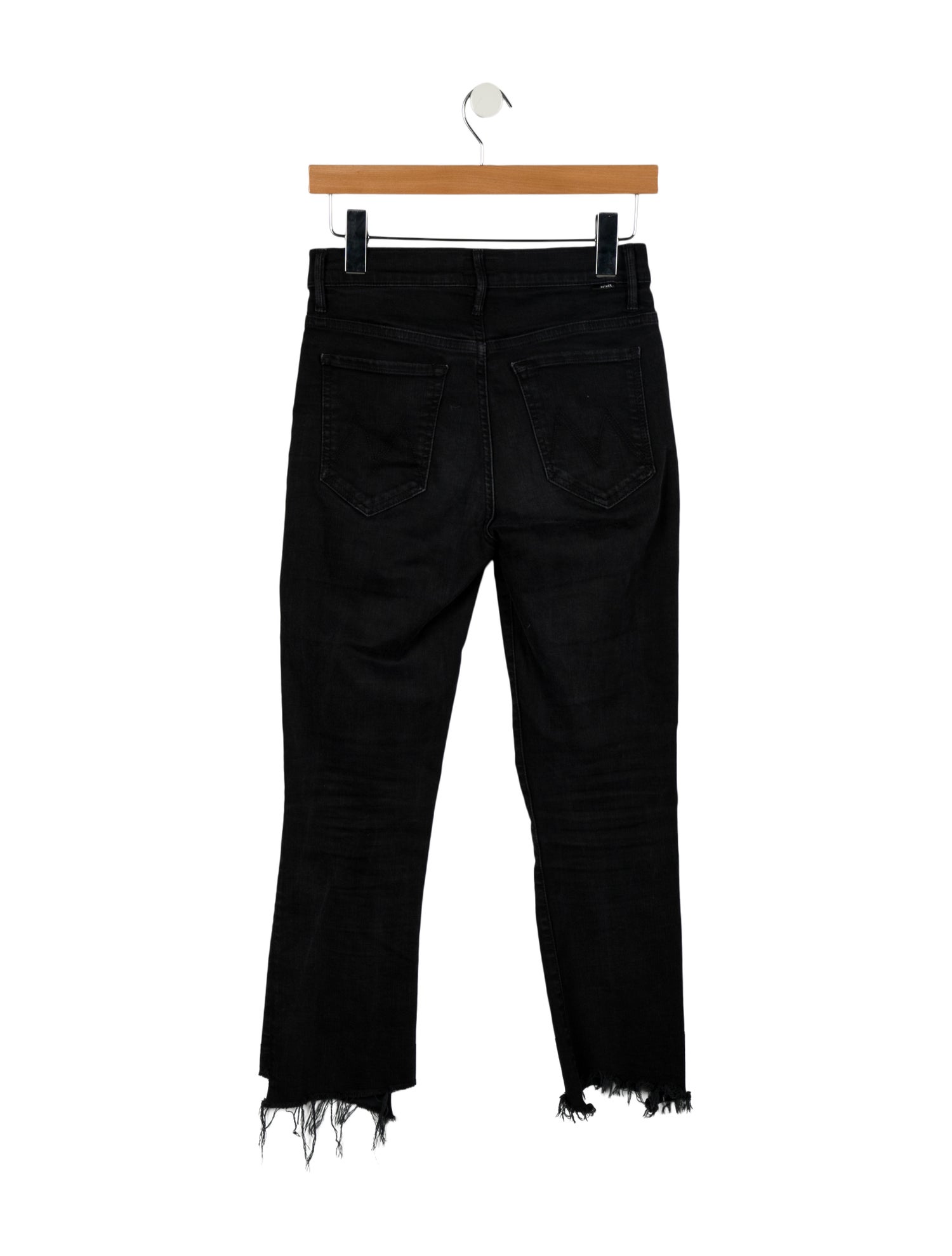 Mother Mid-Rise Straight Leg Jeans