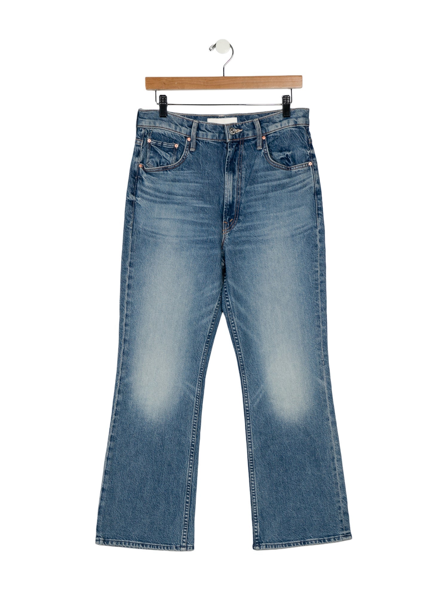 Mother High-Rise Wide Leg Jeans
