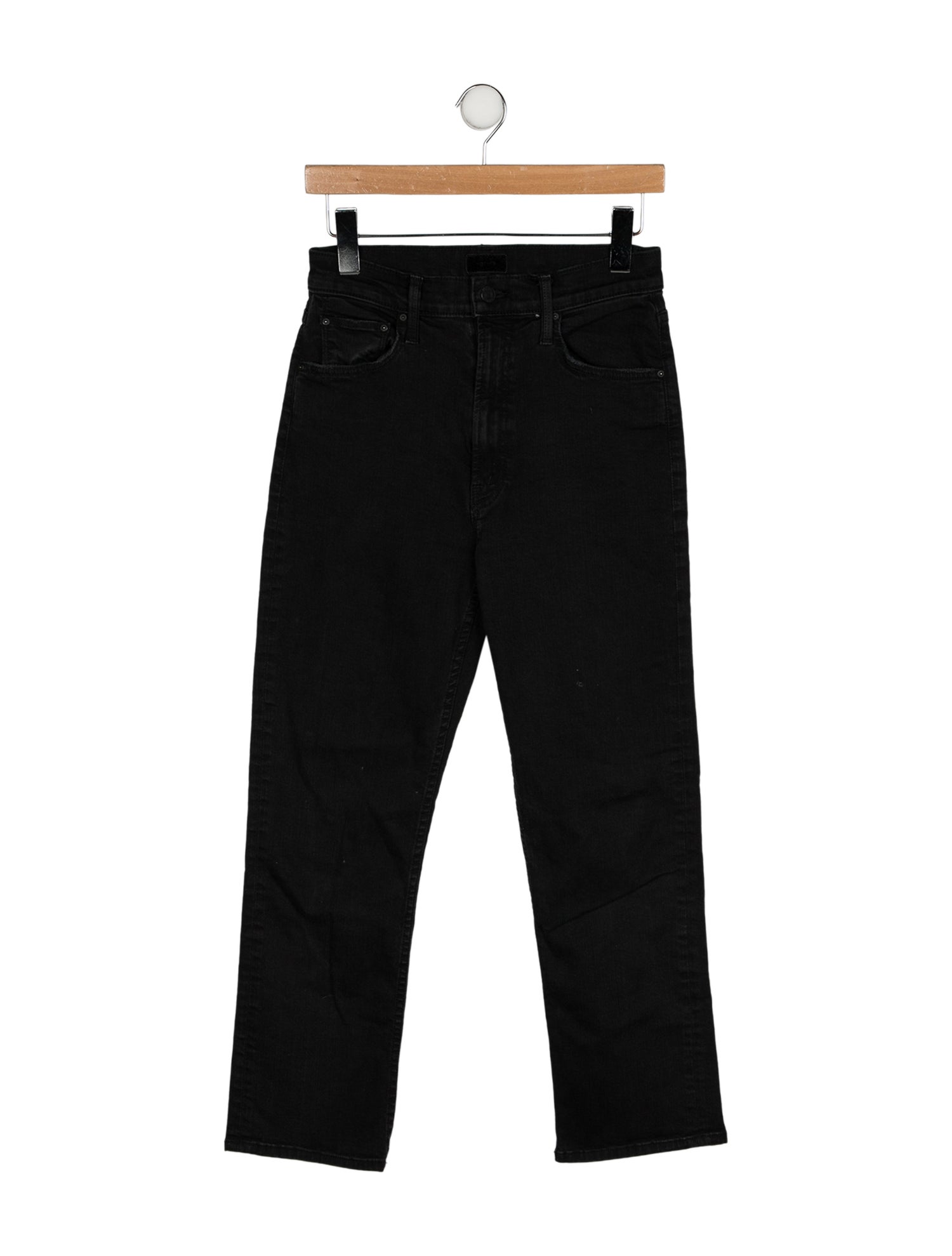 Mother High-Rise Straight Leg Jeans