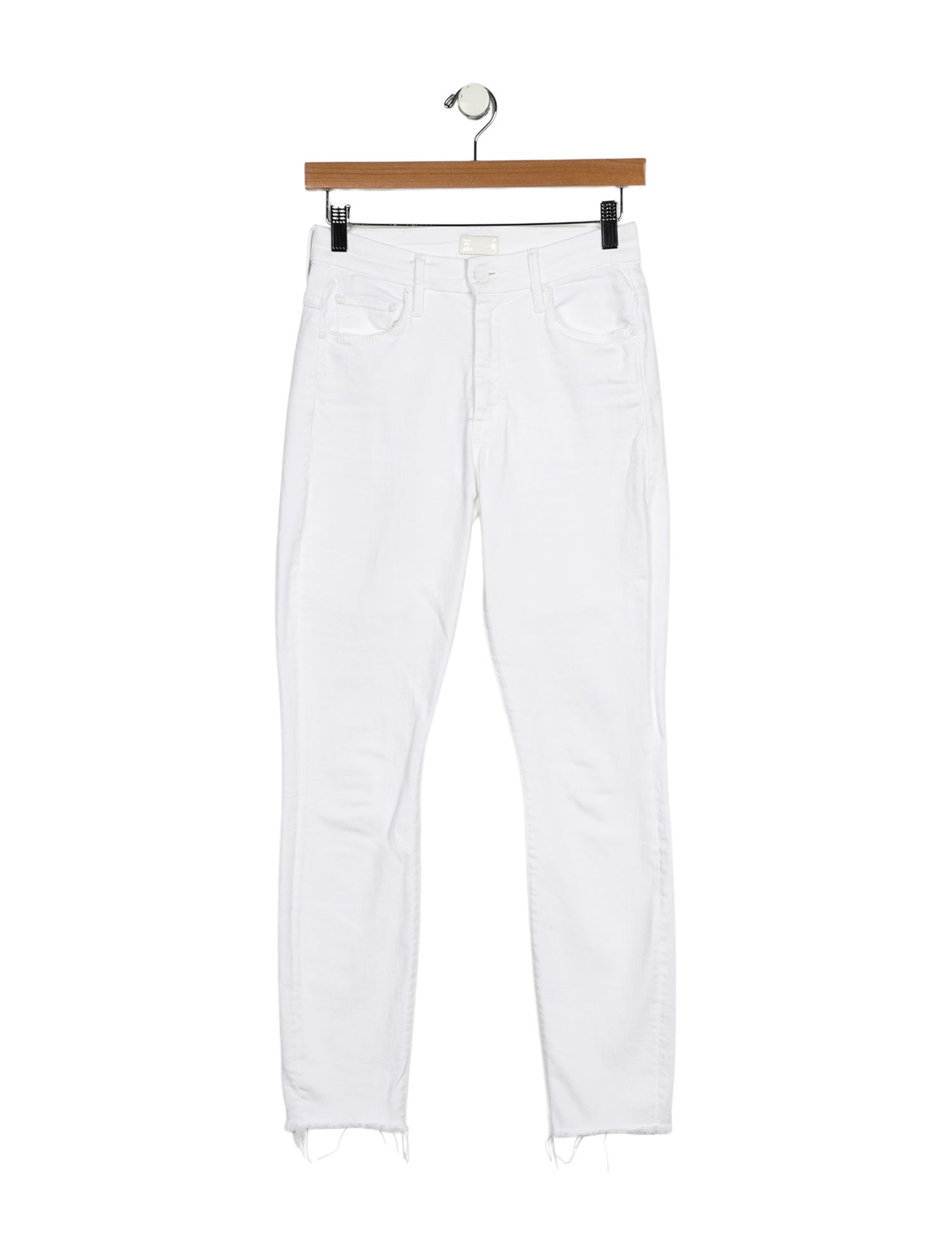 Mother Mid-Rise Skinny Leg Jeans