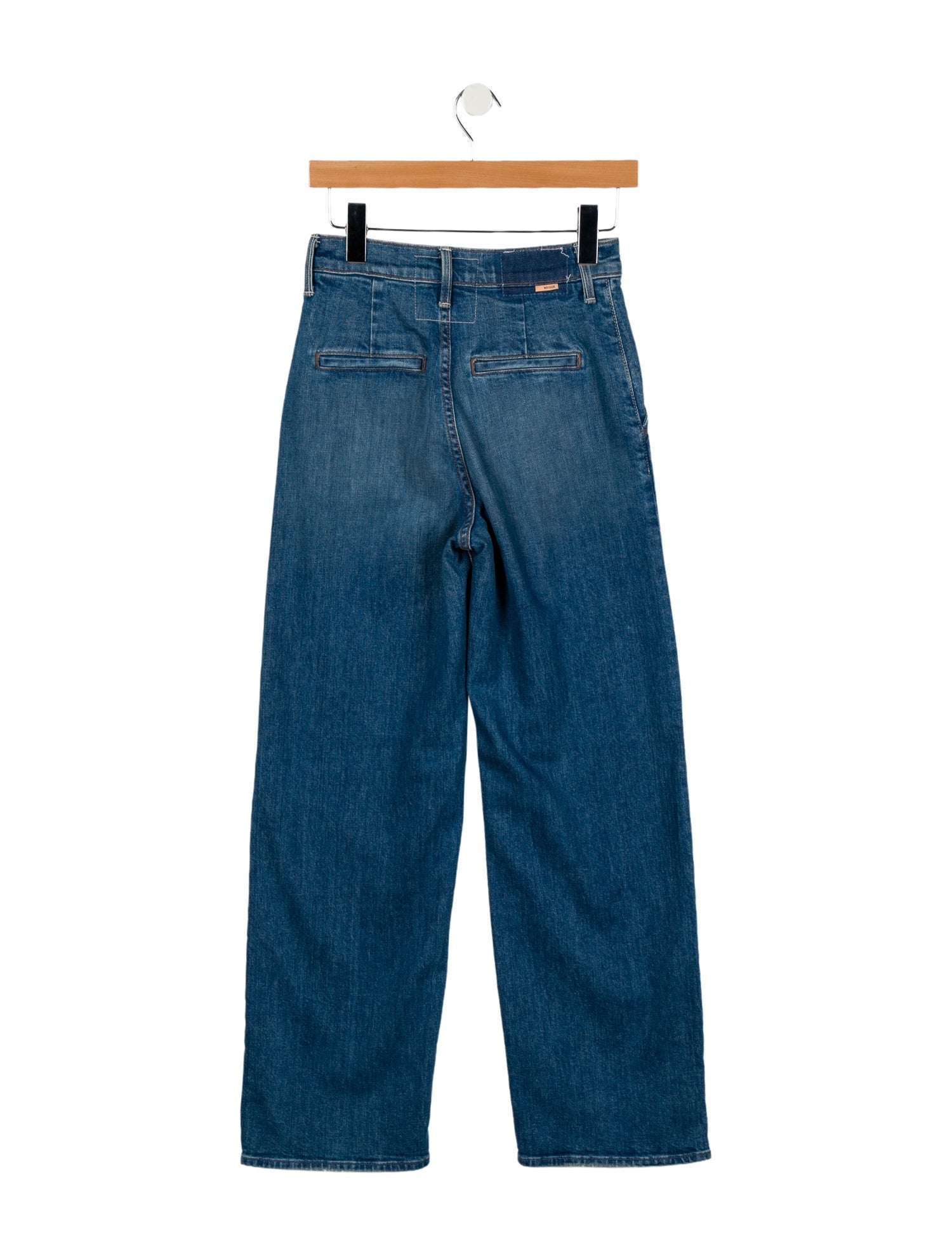 Mother High-Rise Wide Leg Jeans
