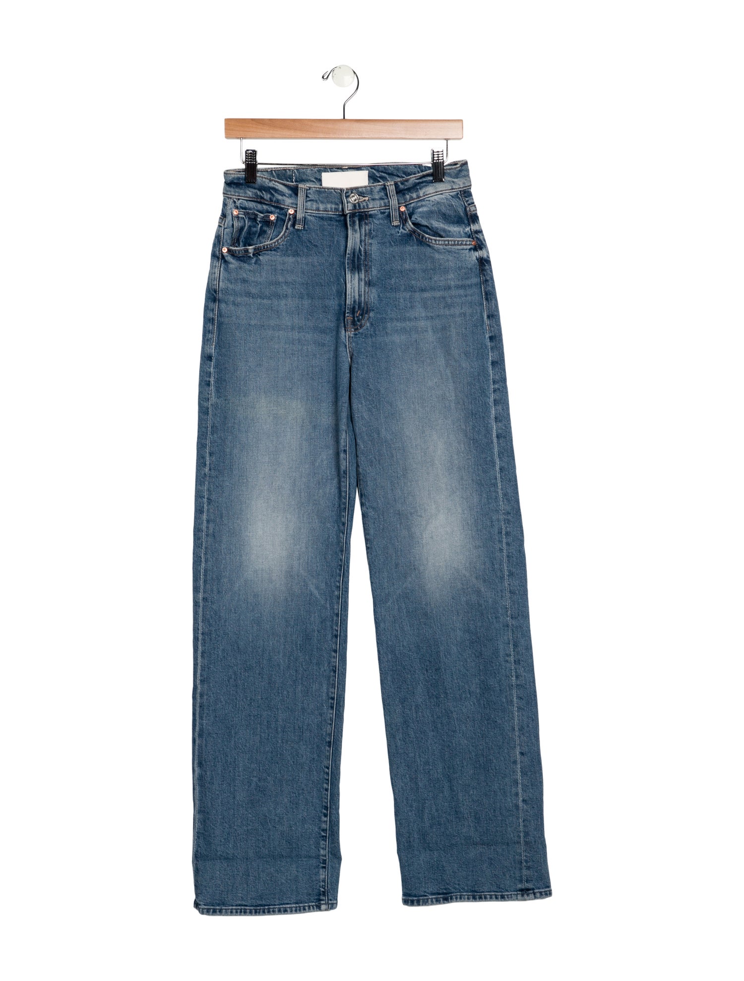 Mother High-Rise Wide Leg Jeans