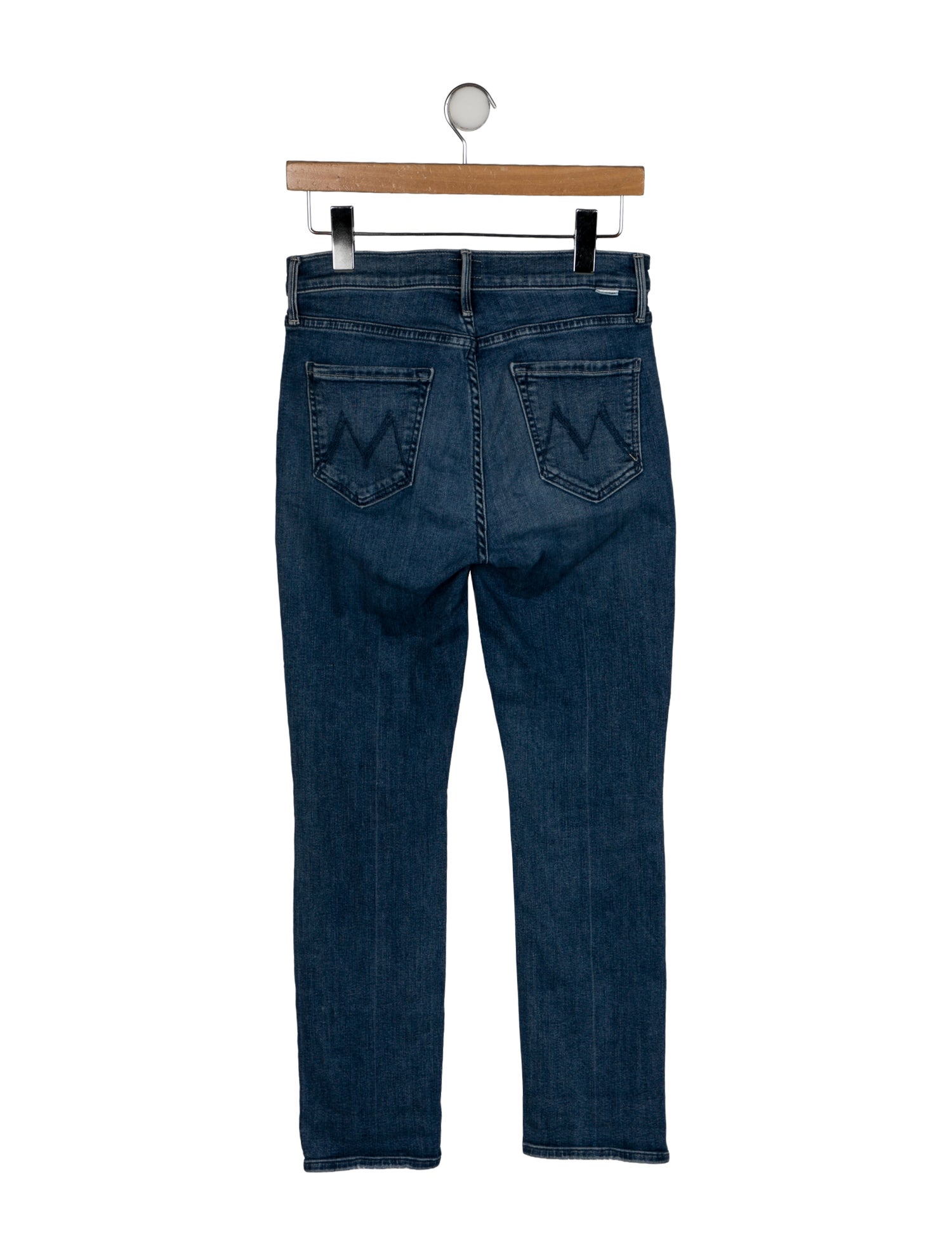 Mother Mid-Rise Skinny Leg Jeans