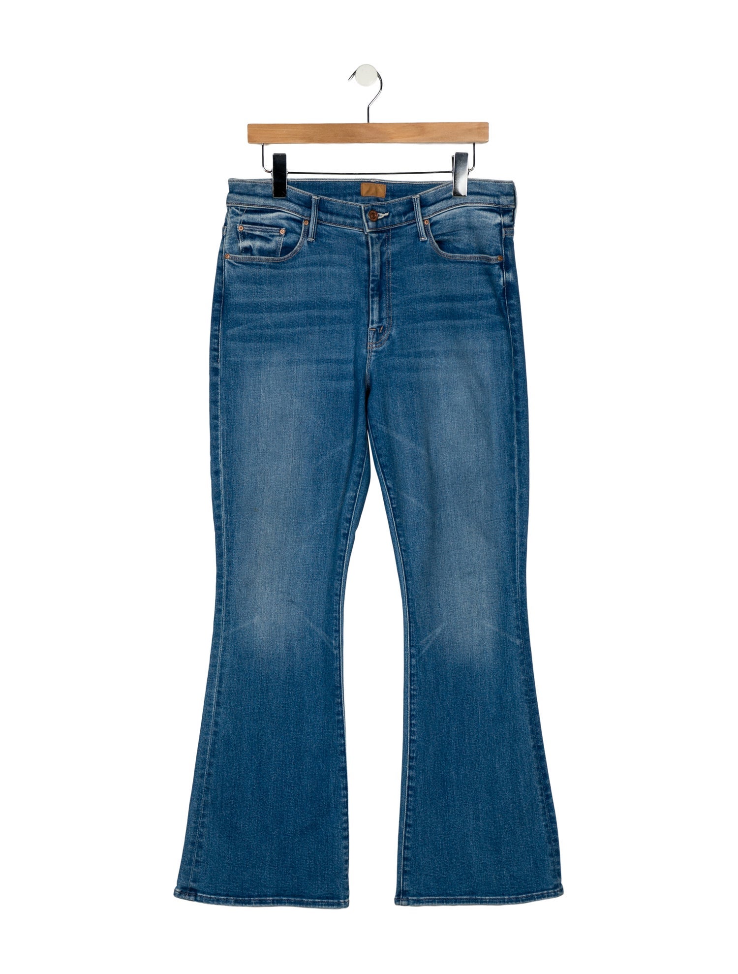 Mother High-Rise Wide Leg Jeans