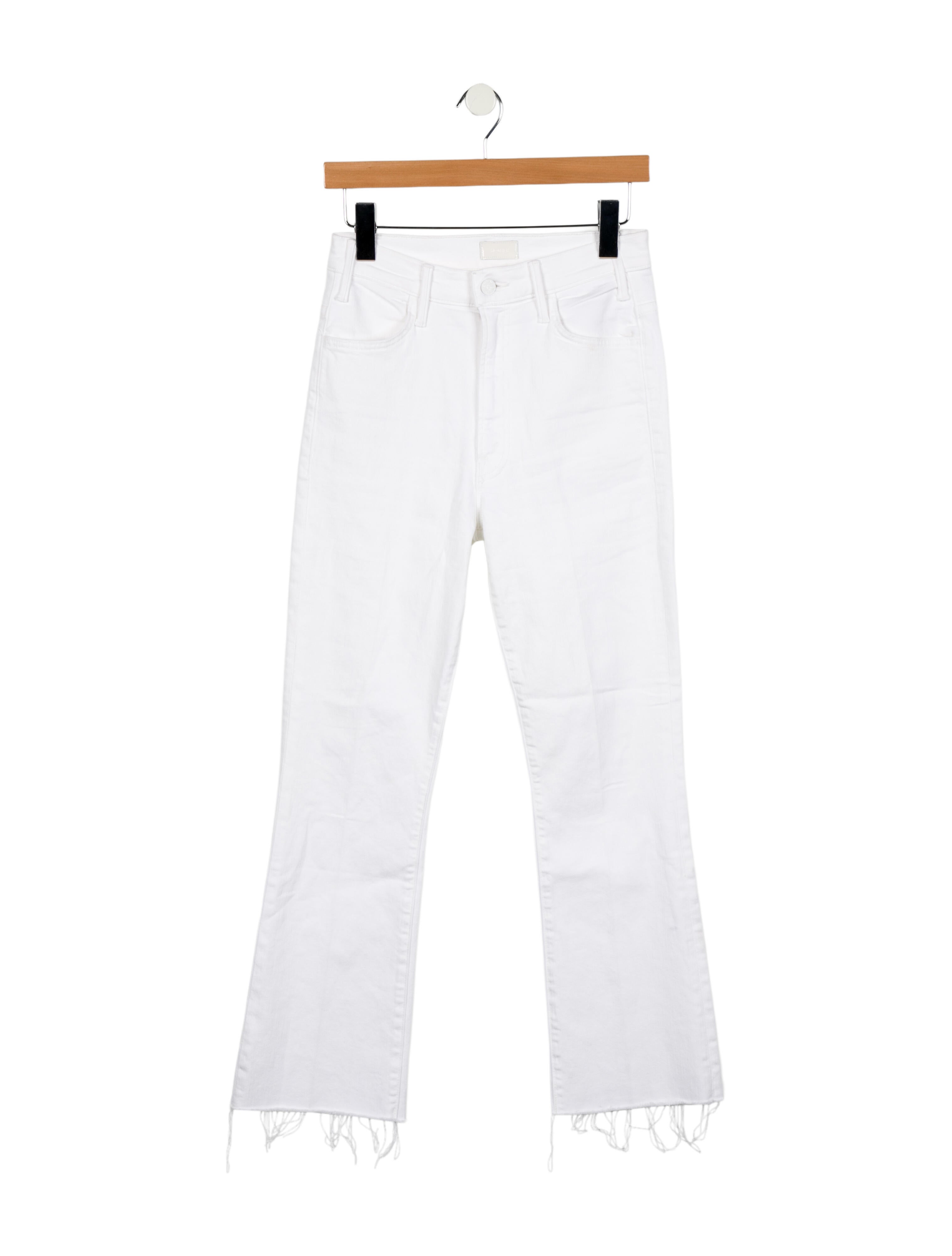 Mother Mid-Rise Straight Leg Jeans