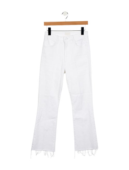 Mother Mid-Rise Straight Leg Jeans