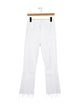 Mother Mid-Rise Straight Leg Jeans