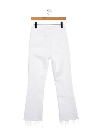 Mother Mid-Rise Straight Leg Jeans