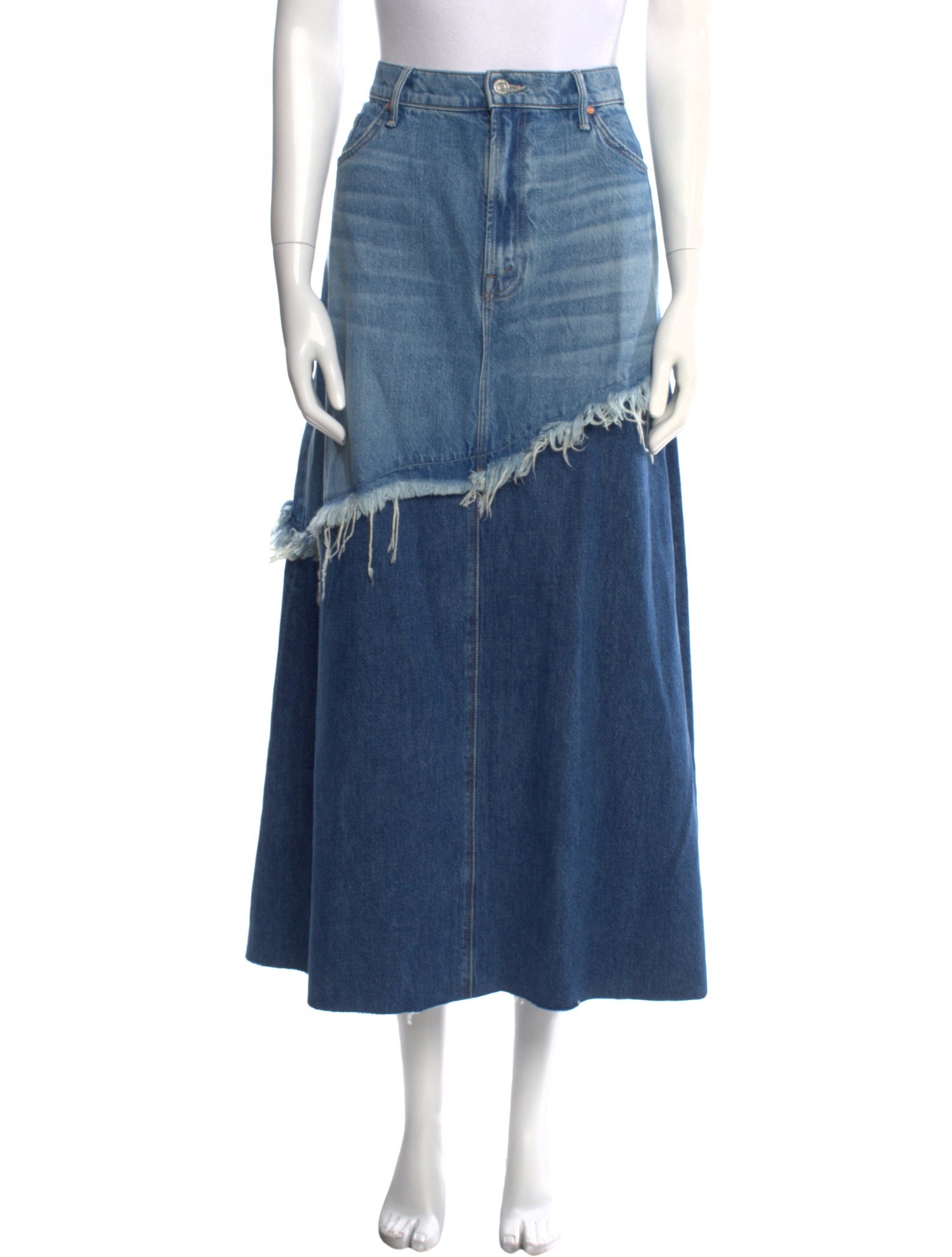 Mother Midi Length Skirt