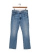 Mother Mid-Rise Straight Leg Jeans