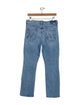 Mother Mid-Rise Straight Leg Jeans