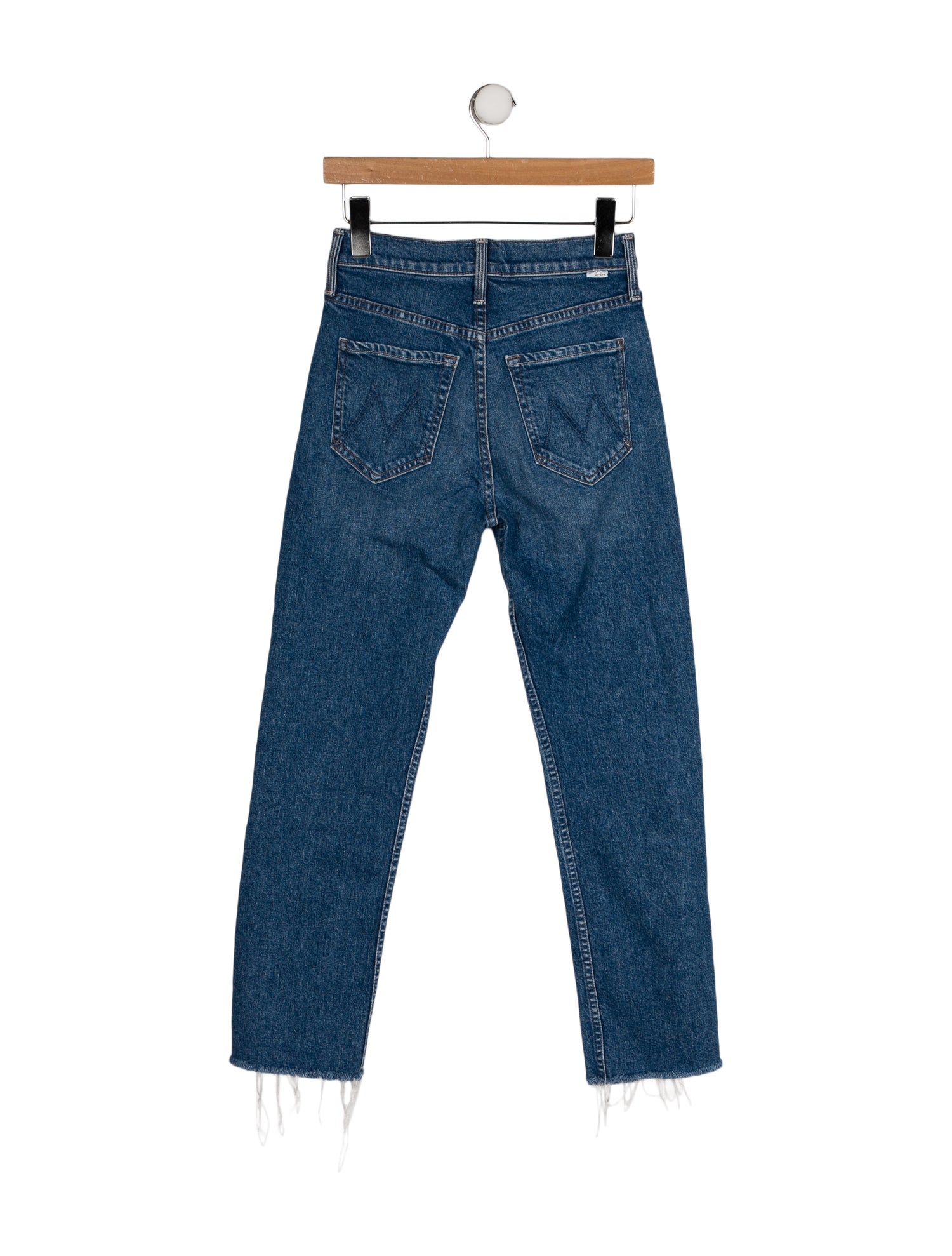Mother High-Rise Straight Leg Jeans