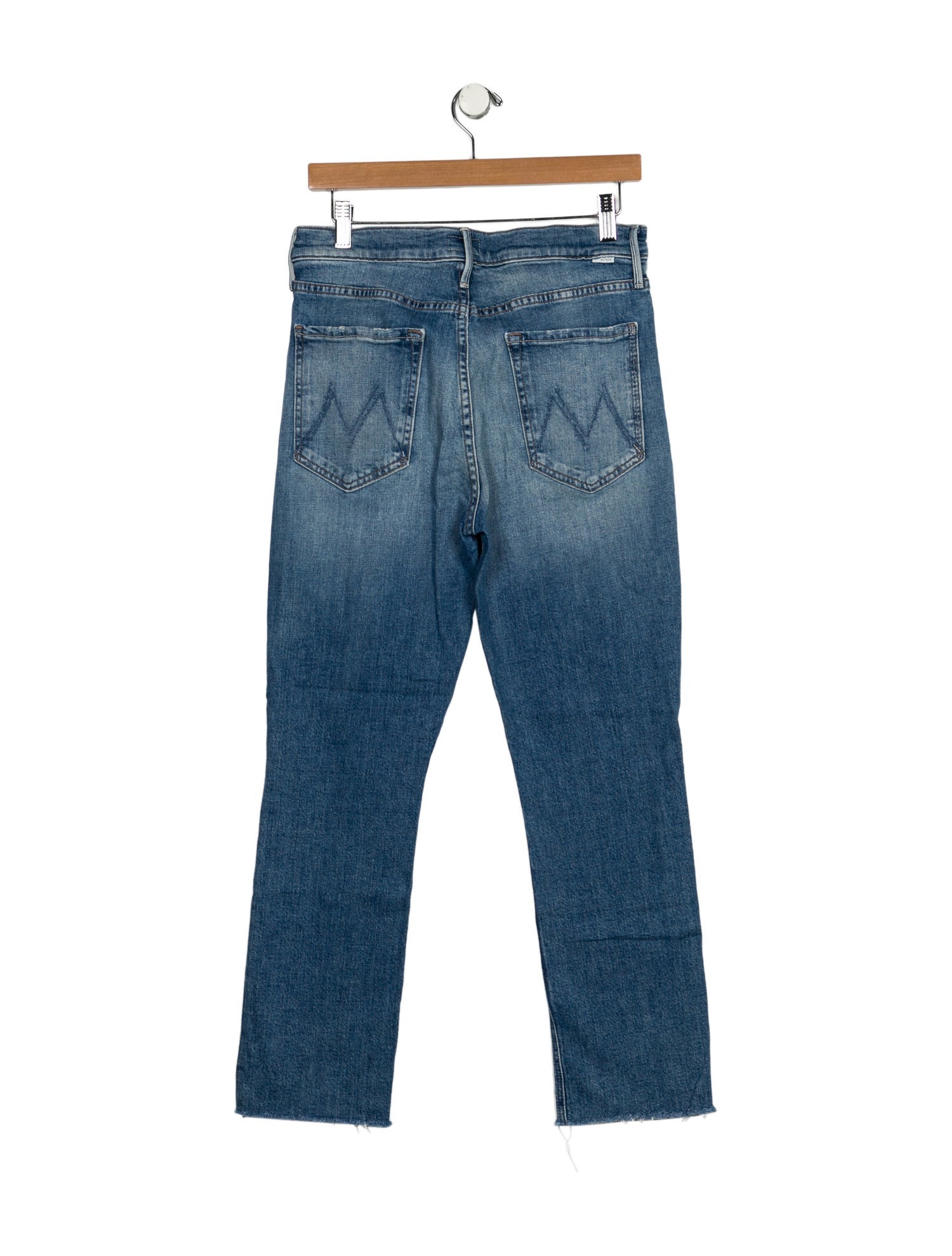 Mother High-Rise Straight Leg Jeans