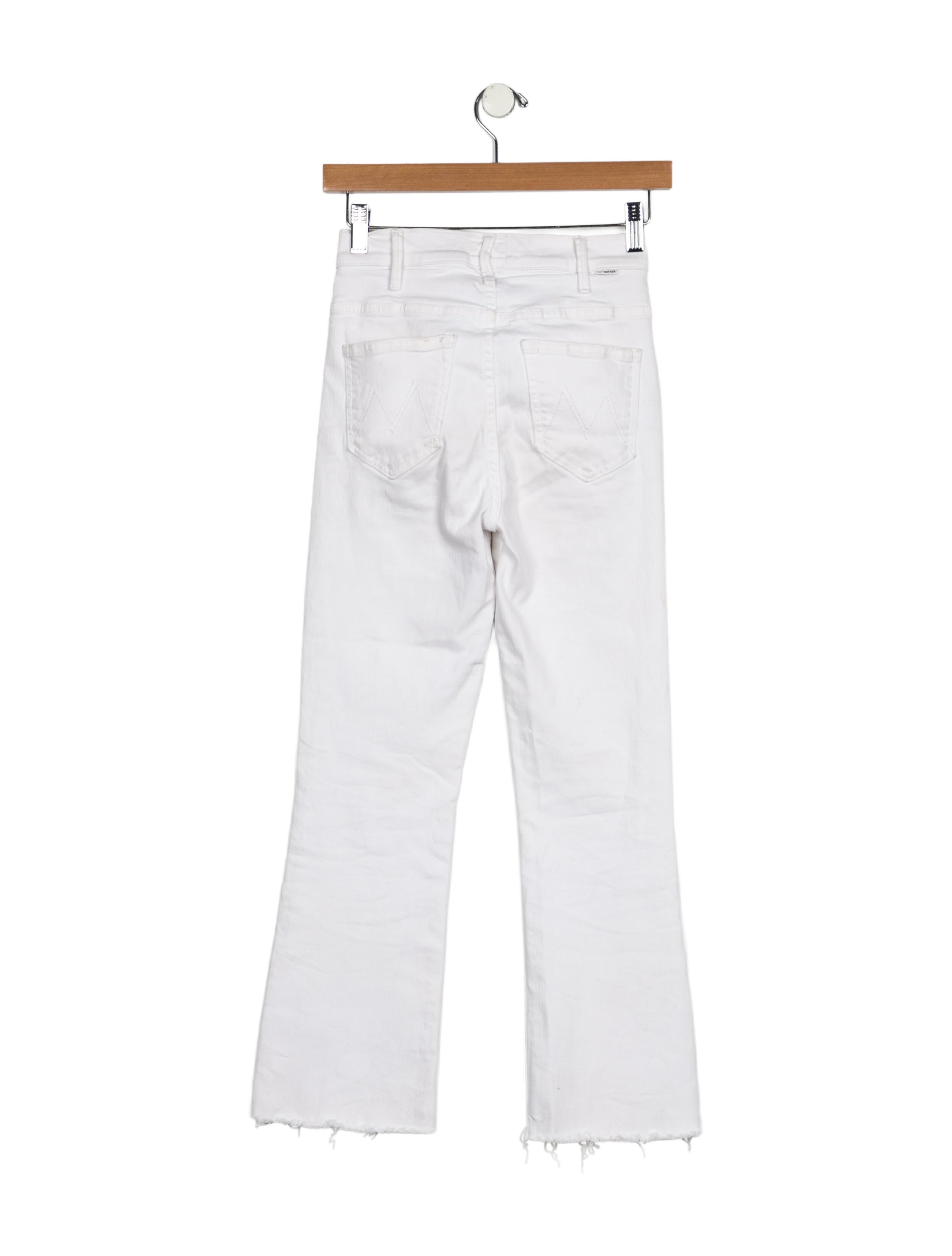 Mother Mid-Rise Straight Leg Jeans