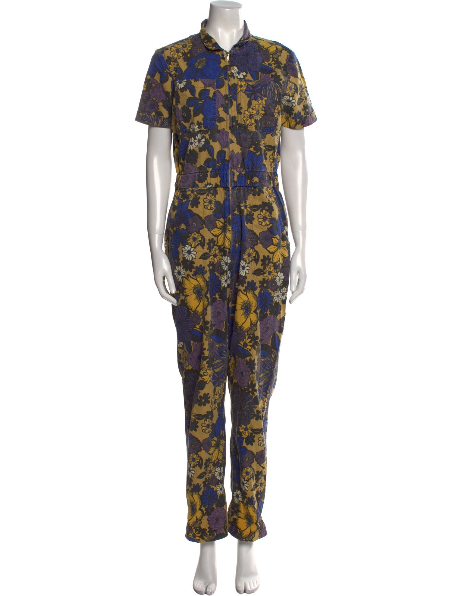 Mother Floral Print Jumpsuit