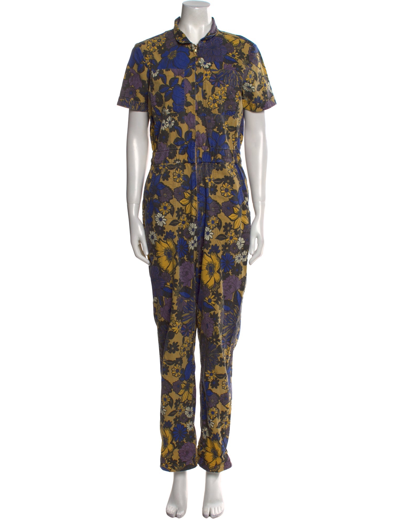 Mother Floral Print Jumpsuit