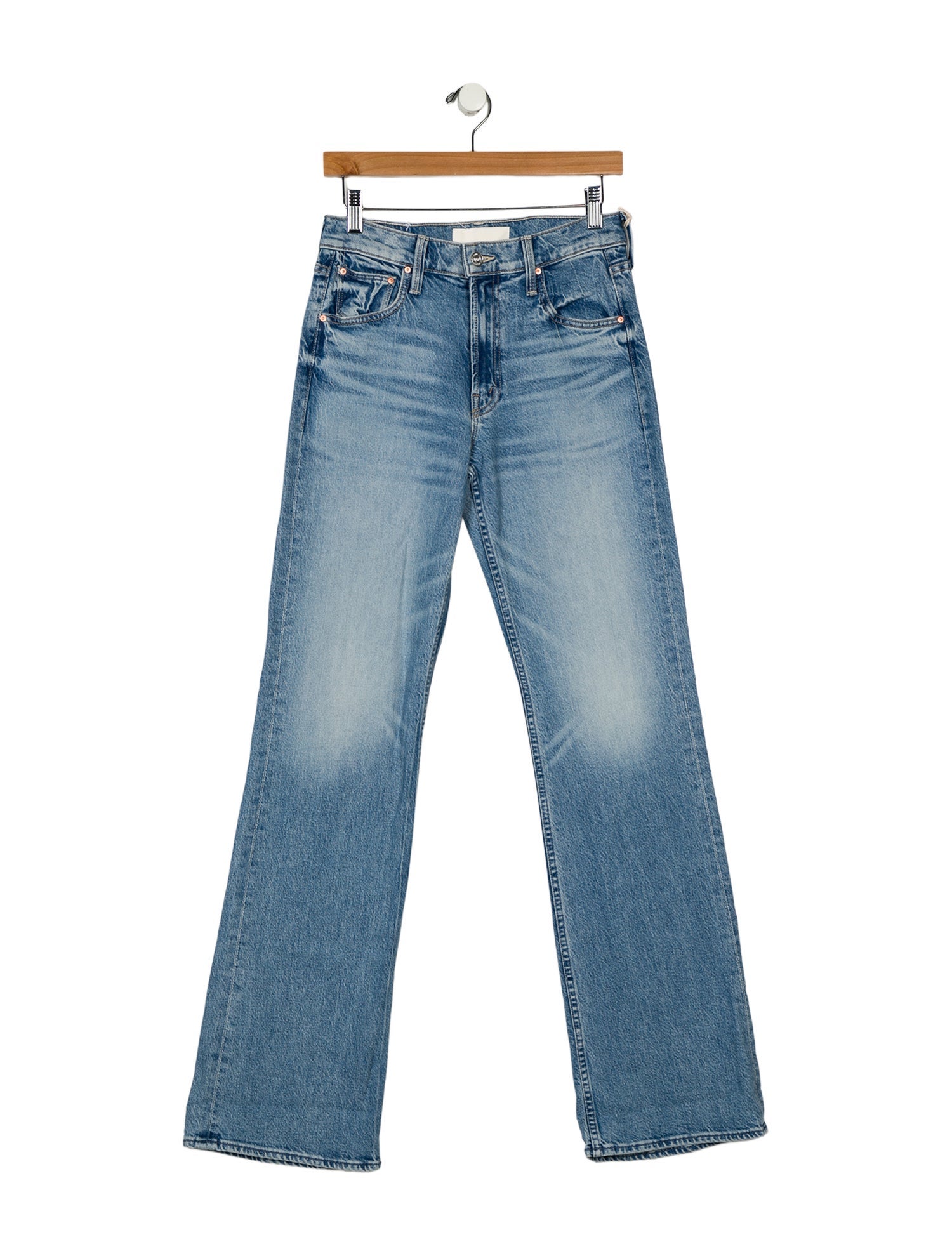 Mother Mid-Rise Wide Leg Jeans w/ Tags