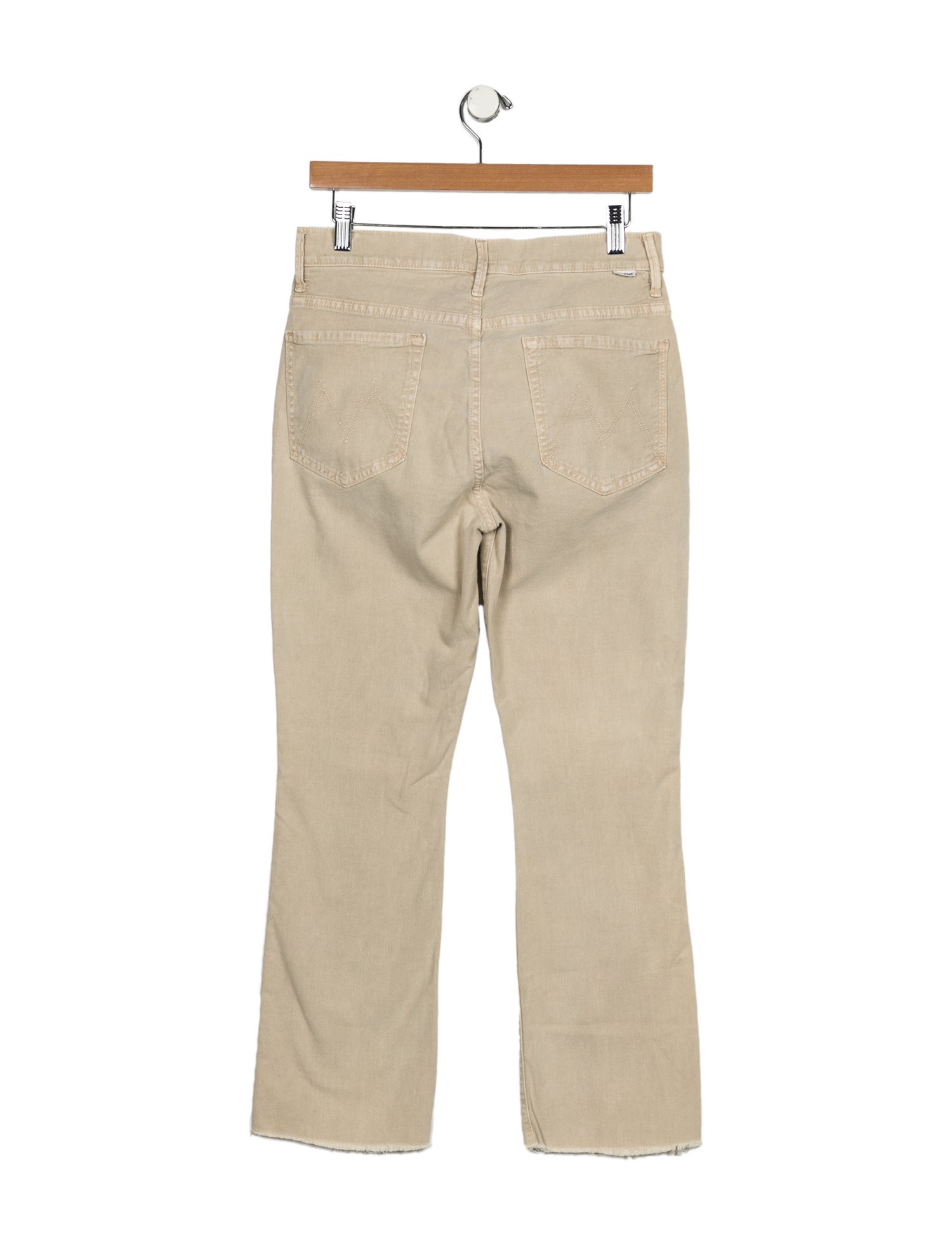 Mother Mid-Rise Straight Leg Jeans