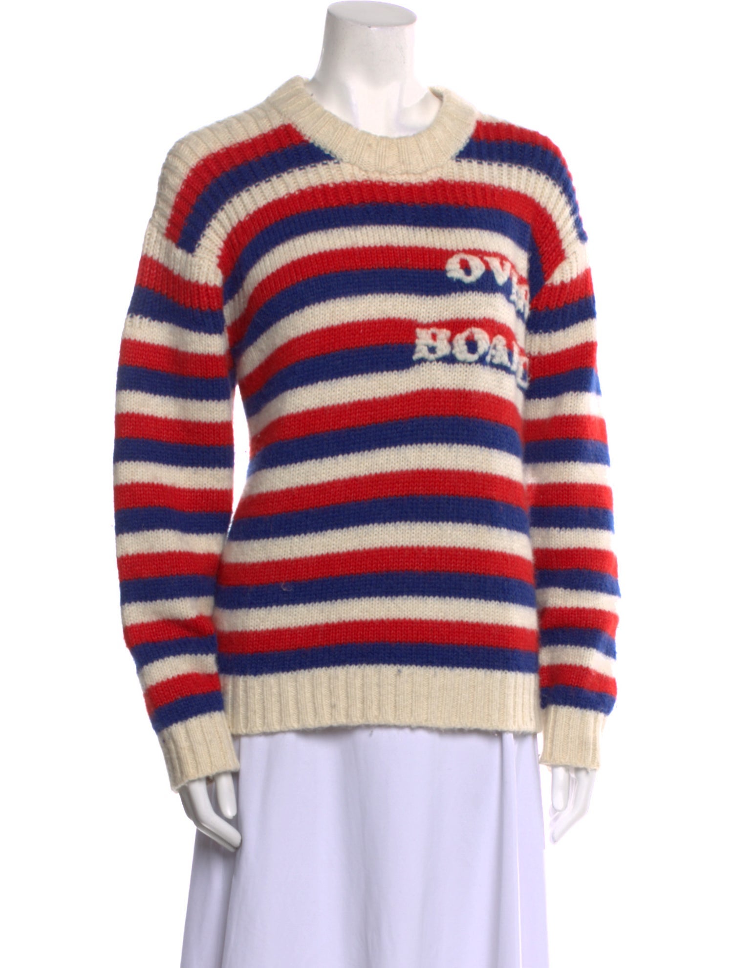 Mother Alpaca Striped Sweater