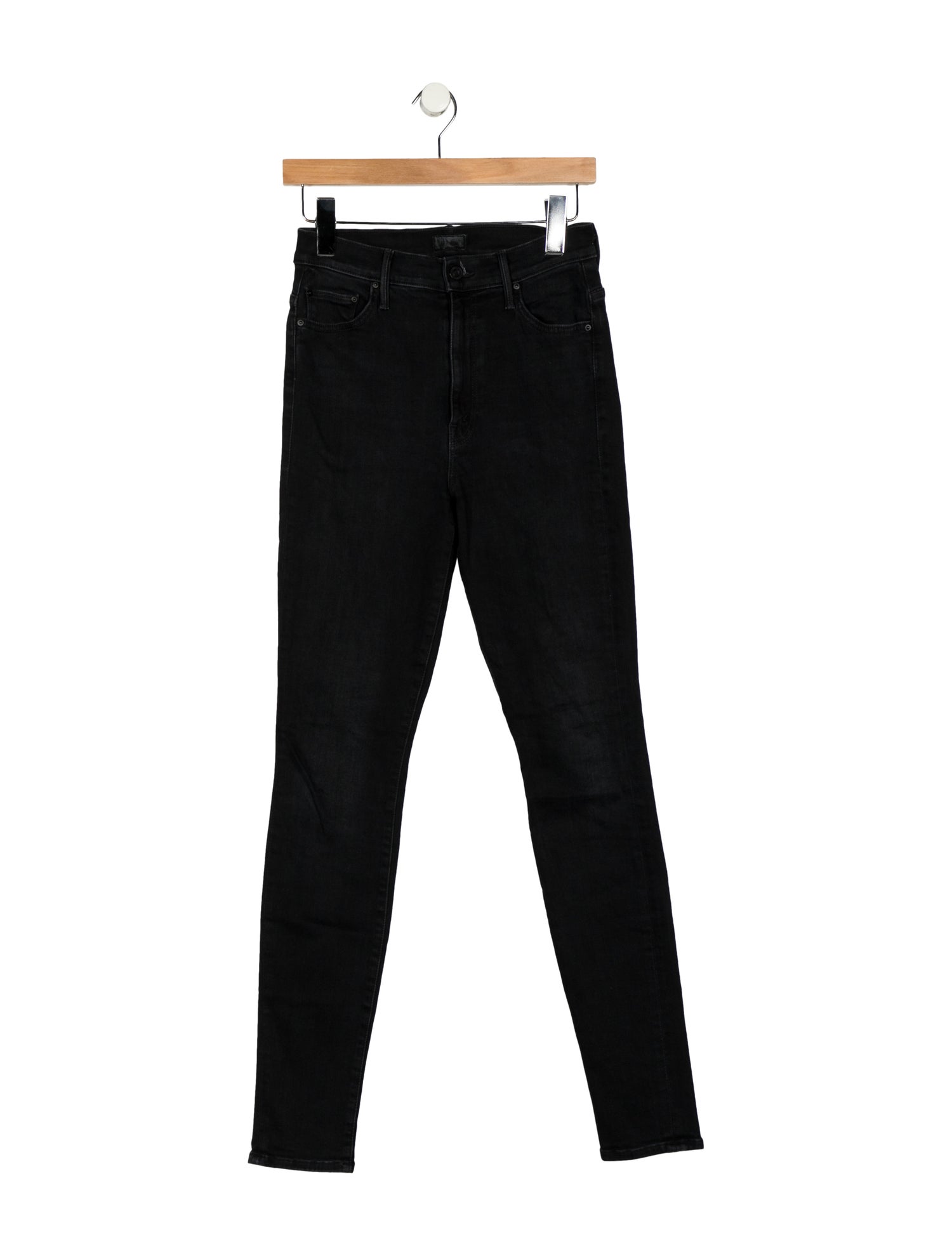 Mother Mid-Rise Skinny Leg Jeans
