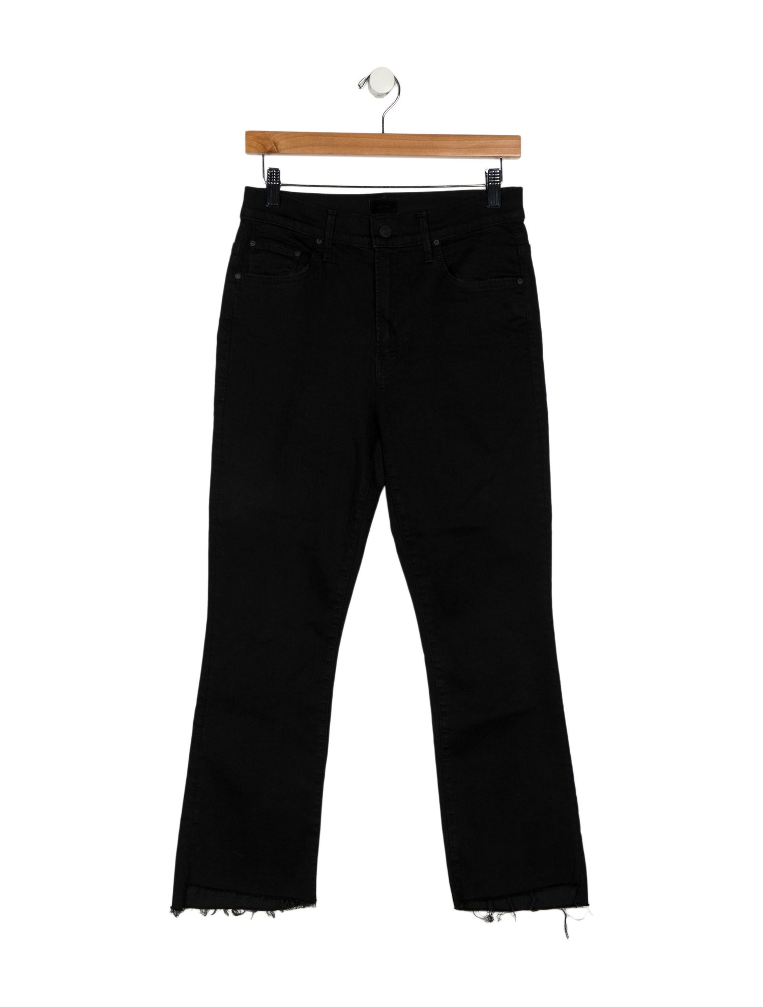 Mother Mid-Rise Straight Leg Jeans
