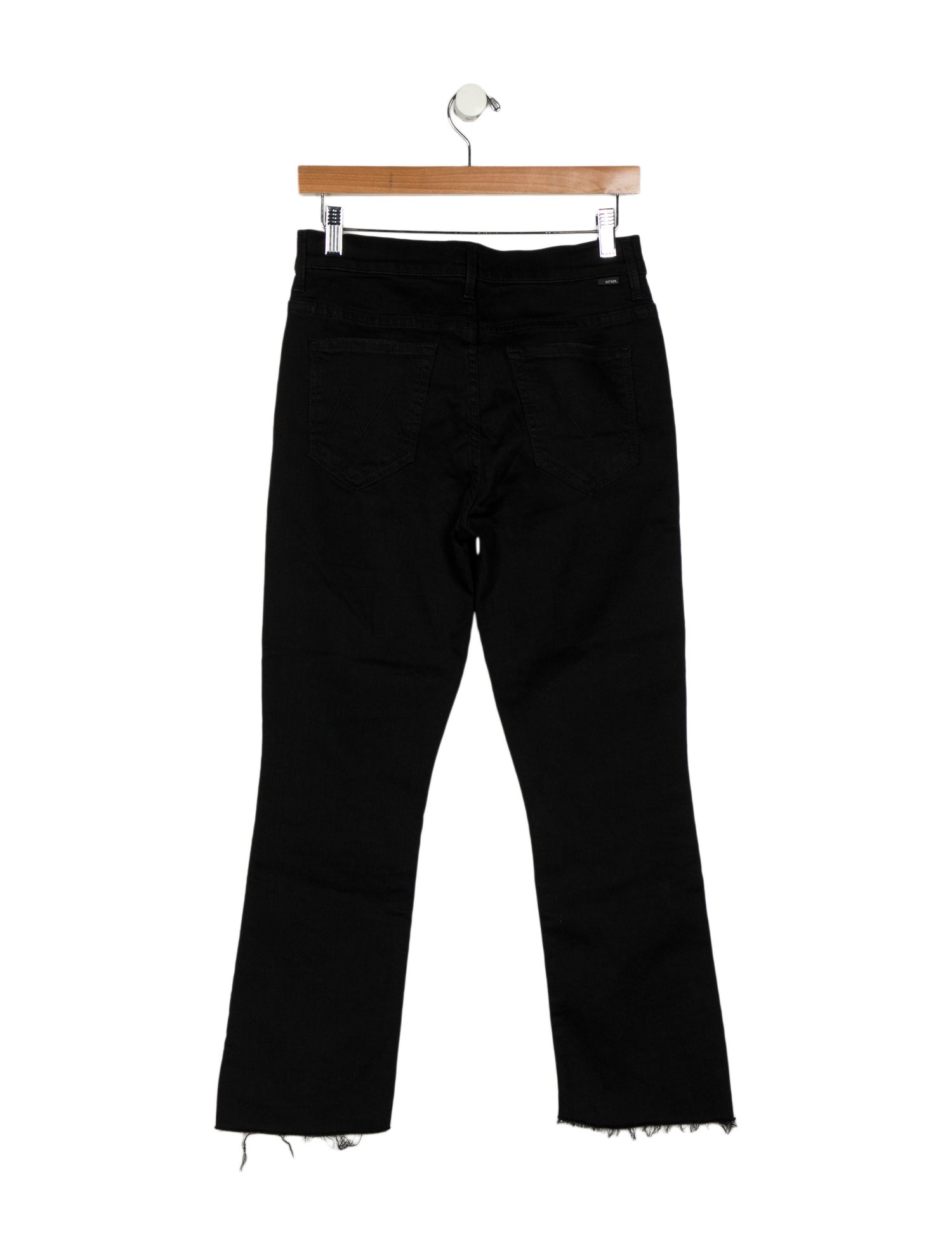 Mother Mid-Rise Straight Leg Jeans