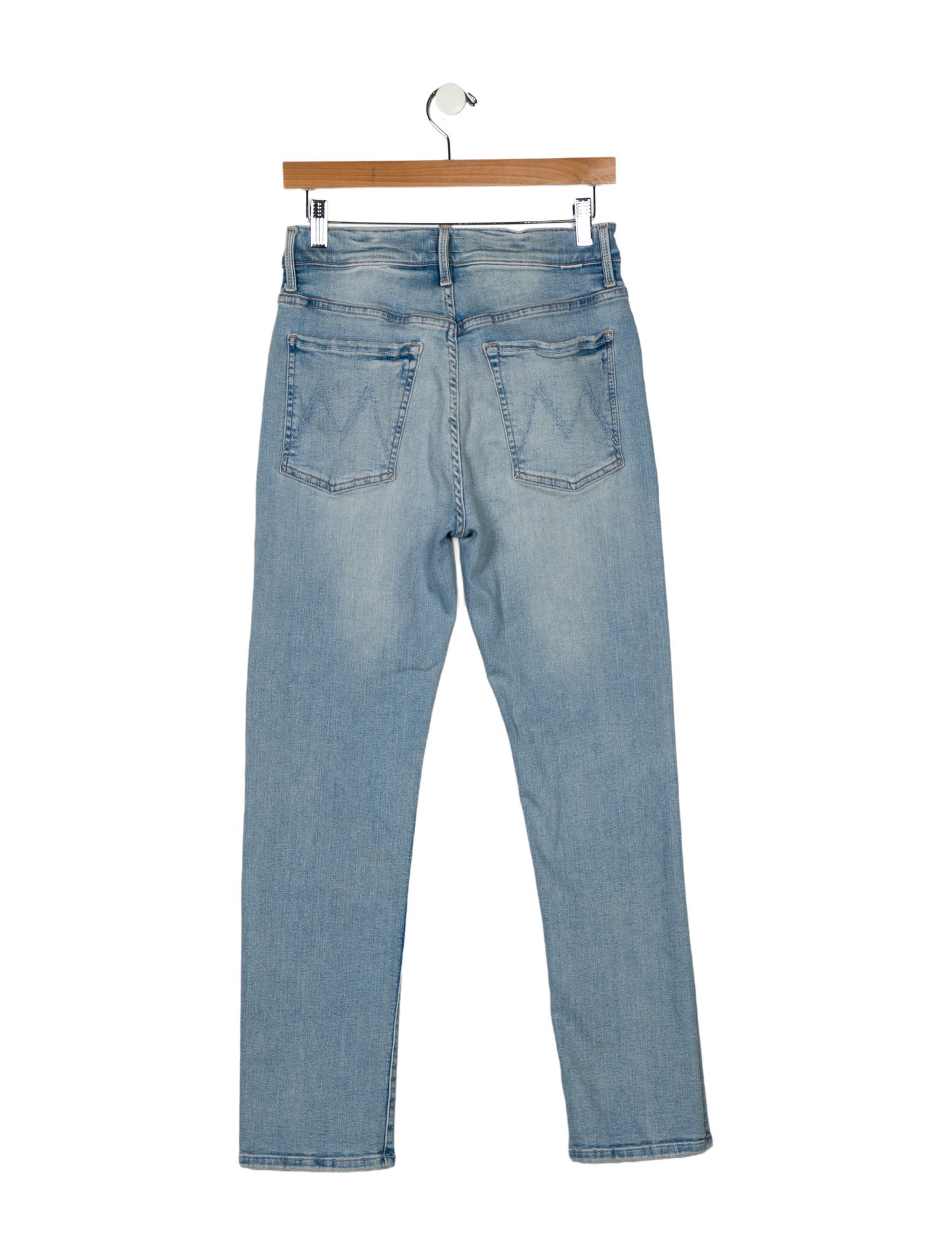 Mother High-Rise Straight Leg Jeans