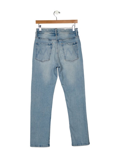Mother High-Rise Straight Leg Jeans