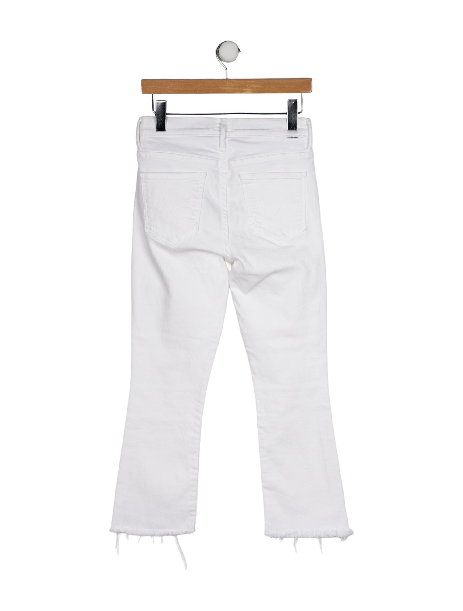 Mother Mid-Rise Straight Leg Jeans