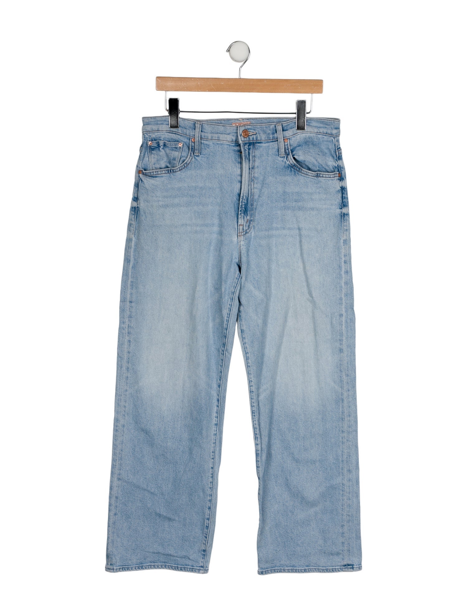 Mother High-Rise Wide Leg Jeans