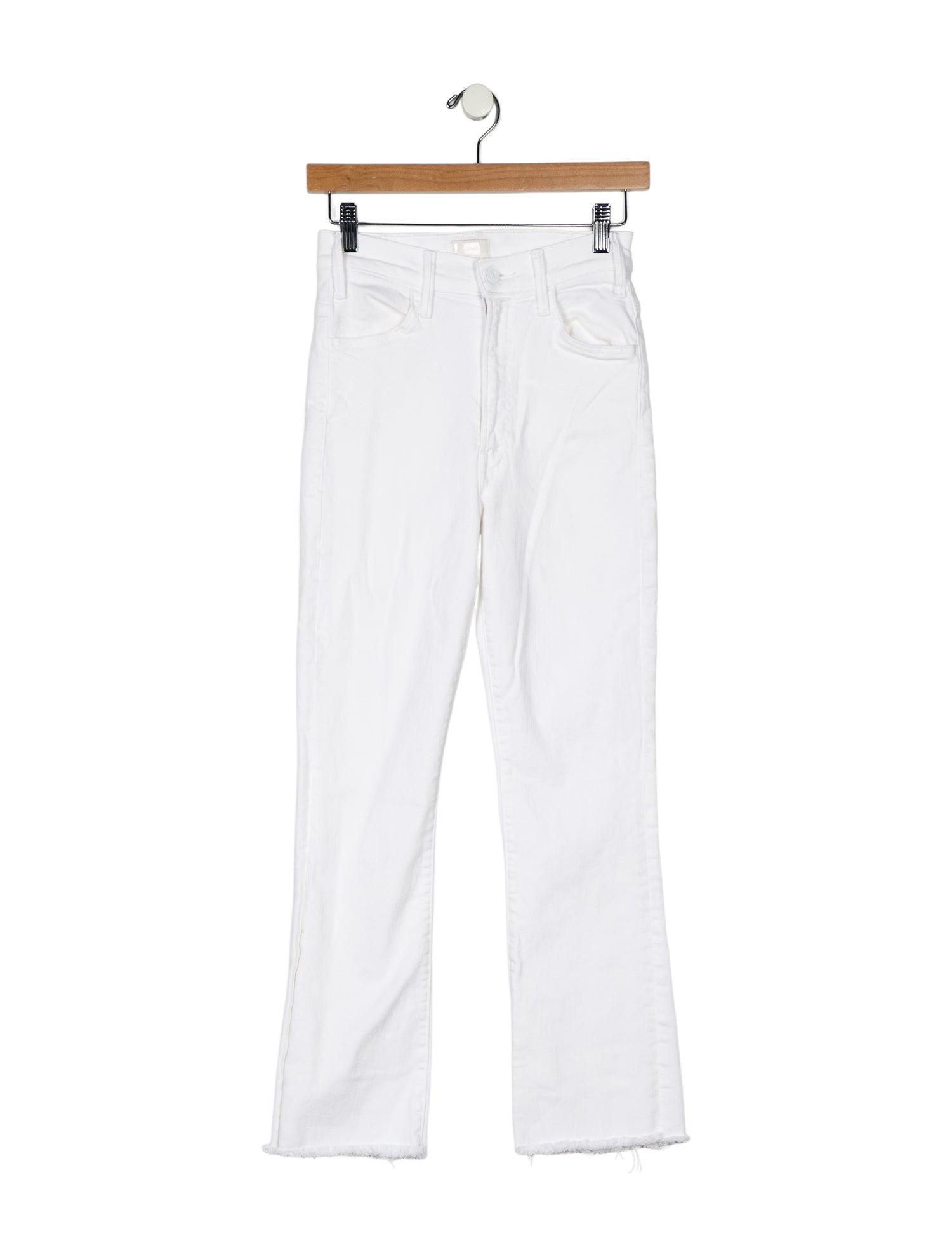 Mother High-Rise Straight Leg Jeans