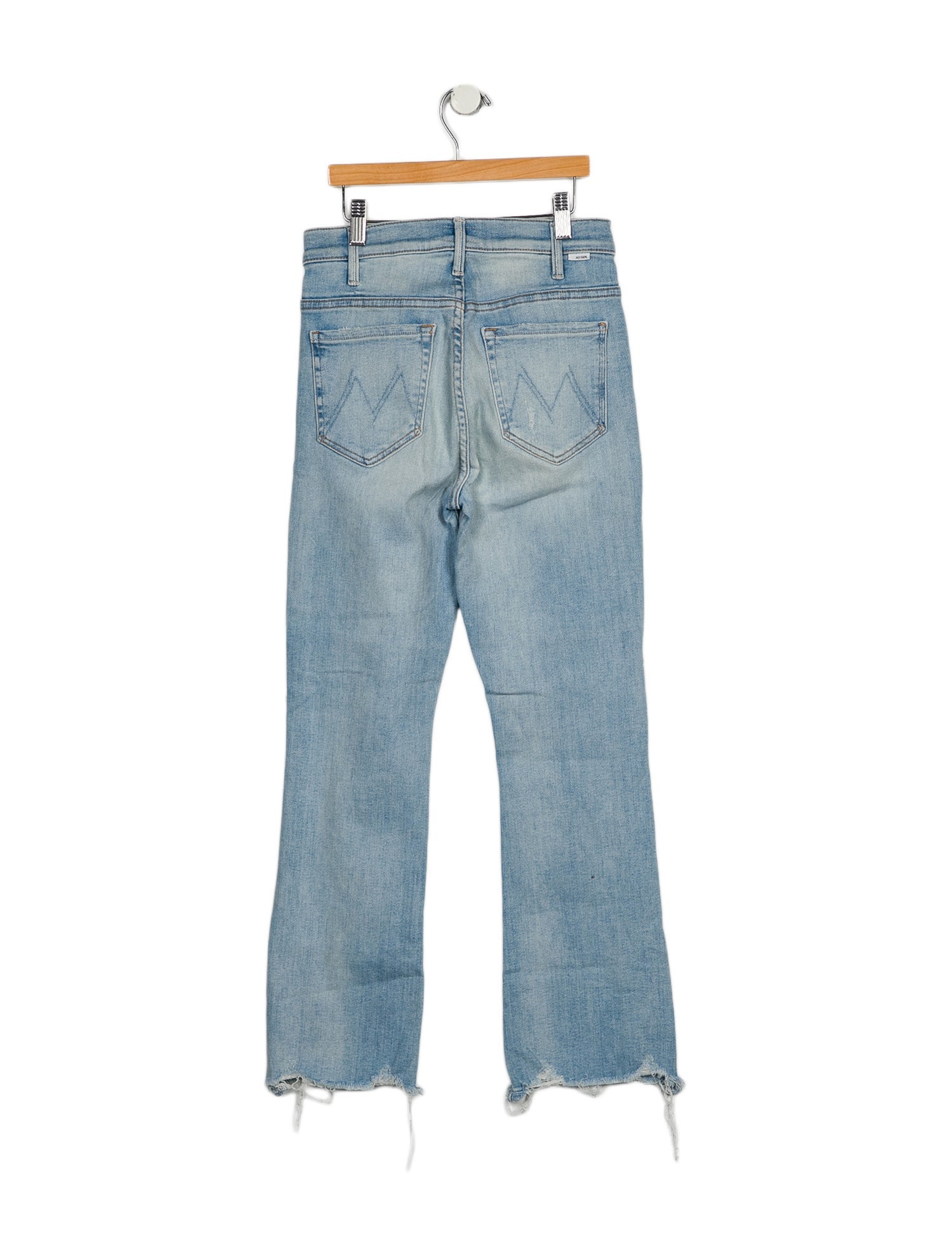 Mother High-Rise Straight Leg Jeans
