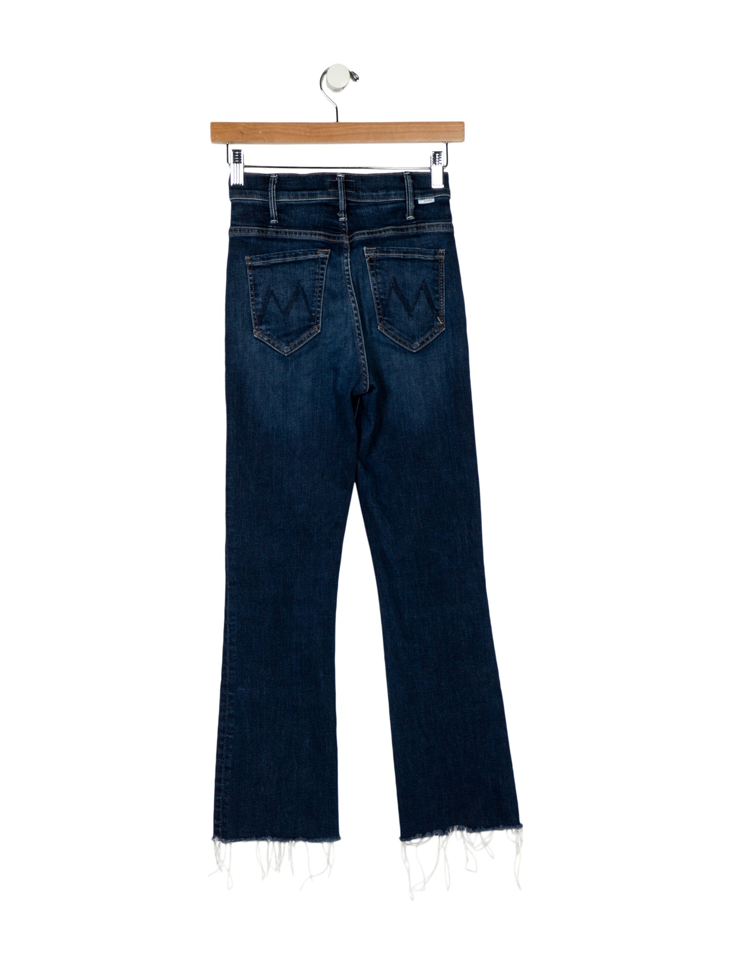 Mother Mid-Rise Straight Leg Jeans