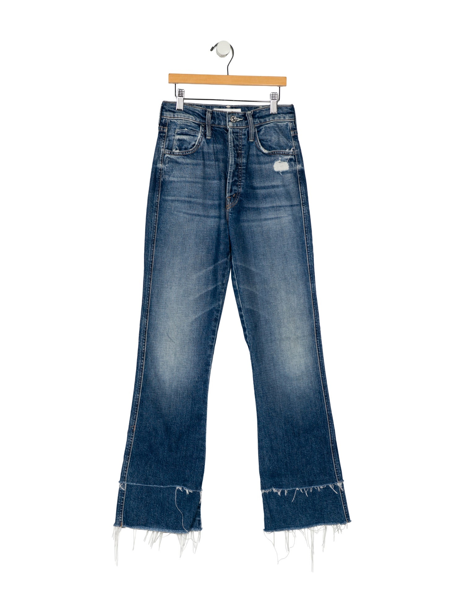 Mother High-Rise Wide Leg Jeans