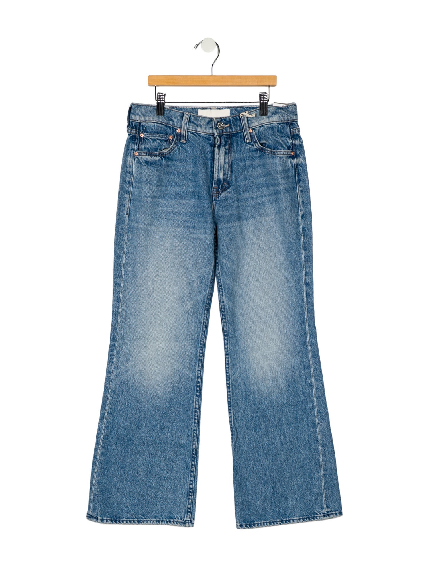 Mother High-Rise Wide Leg Jeans w/ Tags