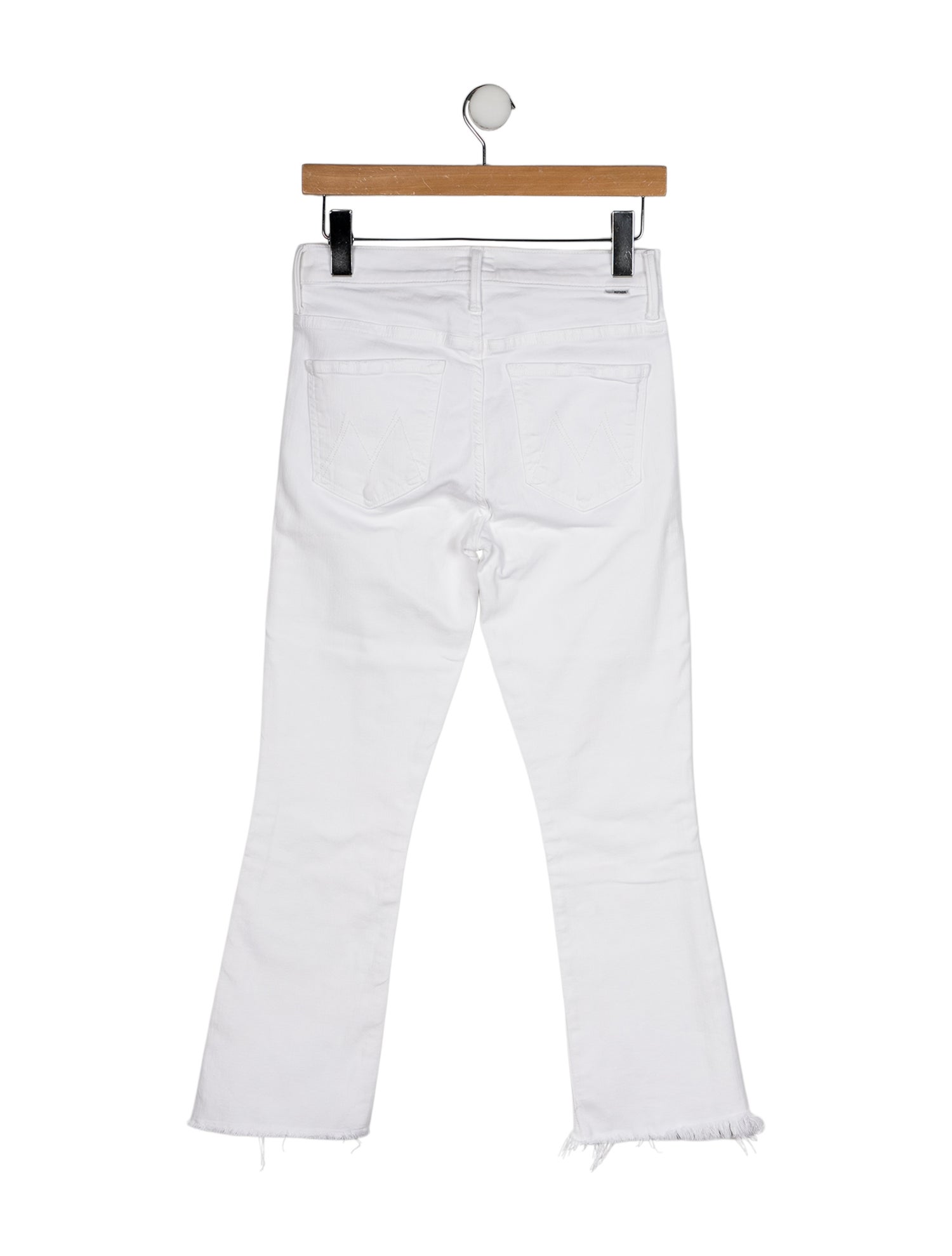 Mother Mid-Rise Straight Leg Jeans