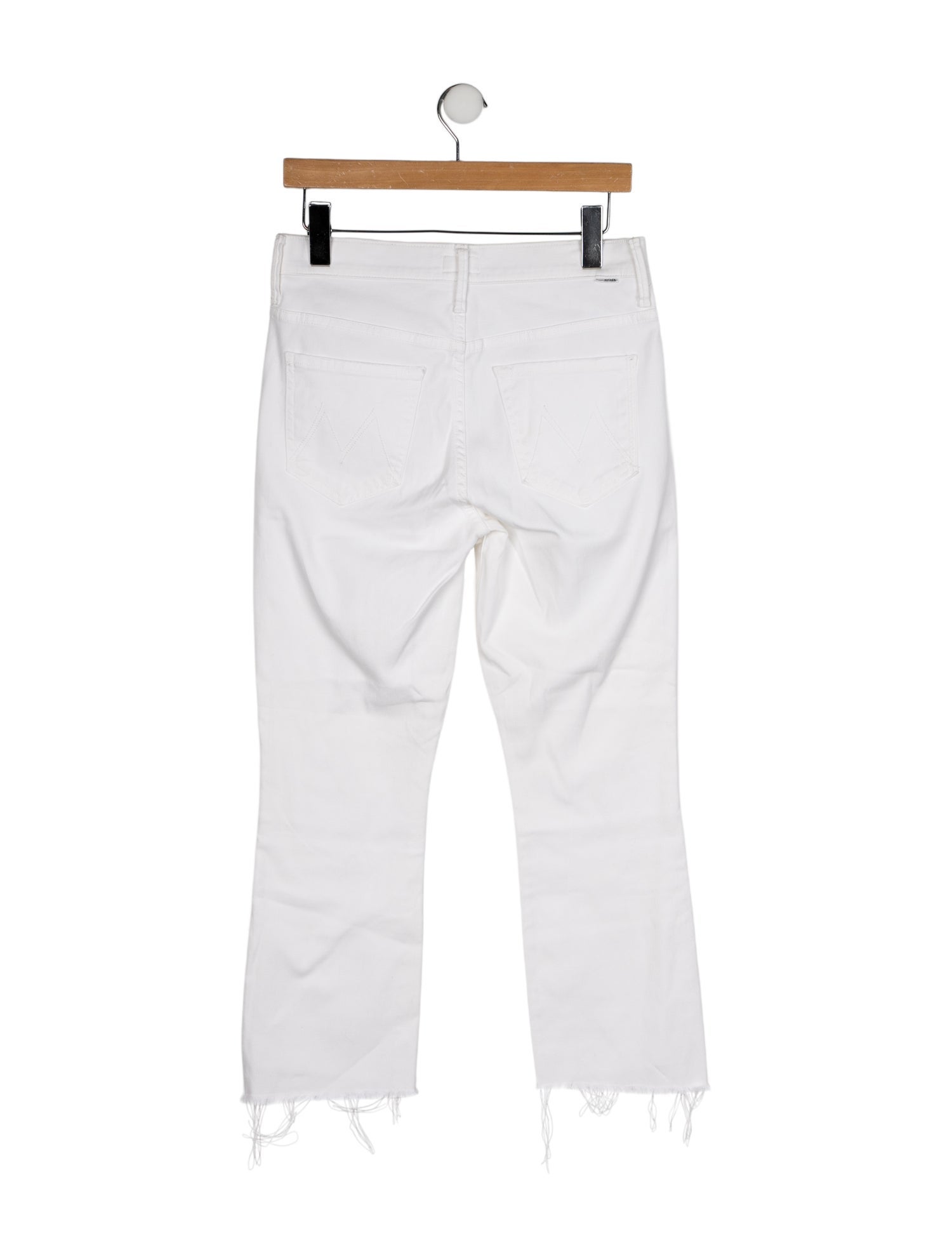 Mother Mid-Rise Straight Leg Jeans