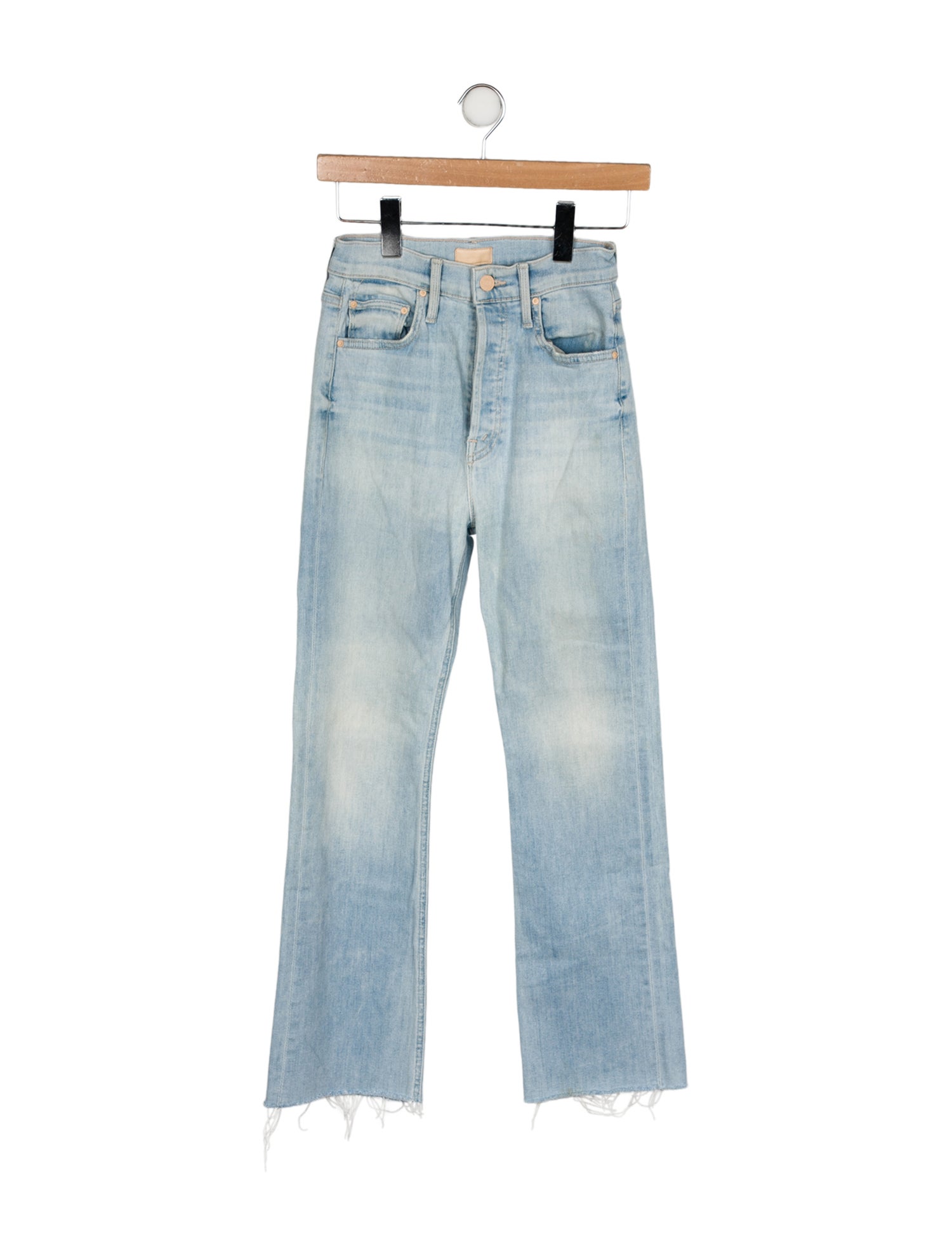 Mother High-Rise Straight Leg Jeans