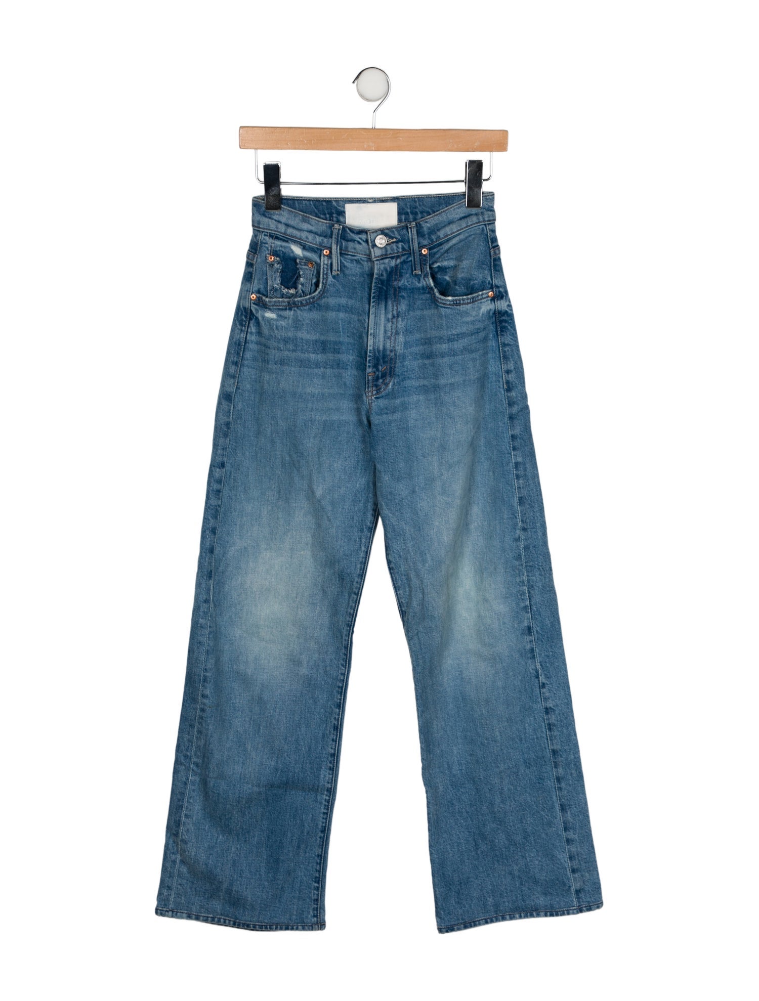 Mother High-Rise Wide Leg Jeans