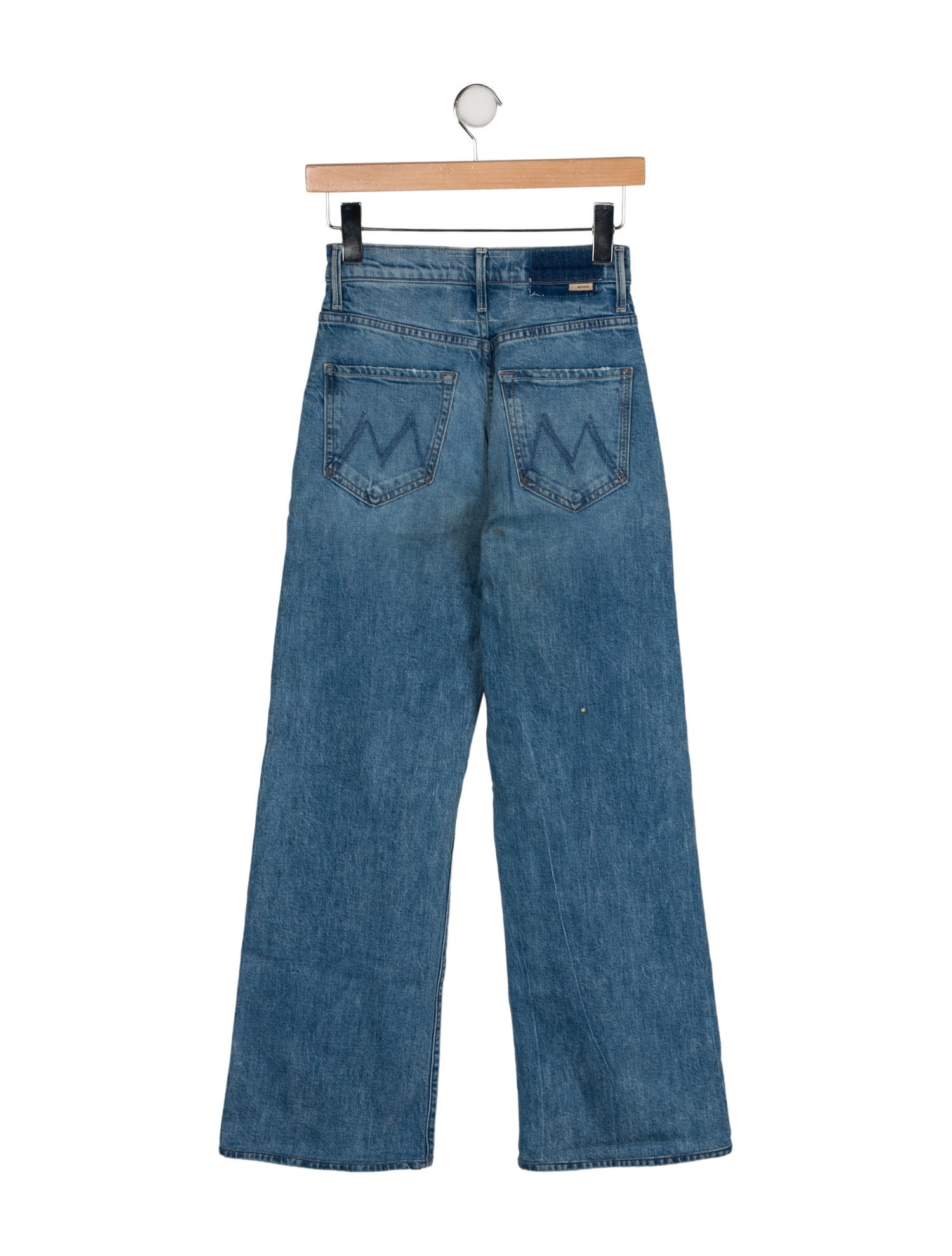 Mother High-Rise Wide Leg Jeans