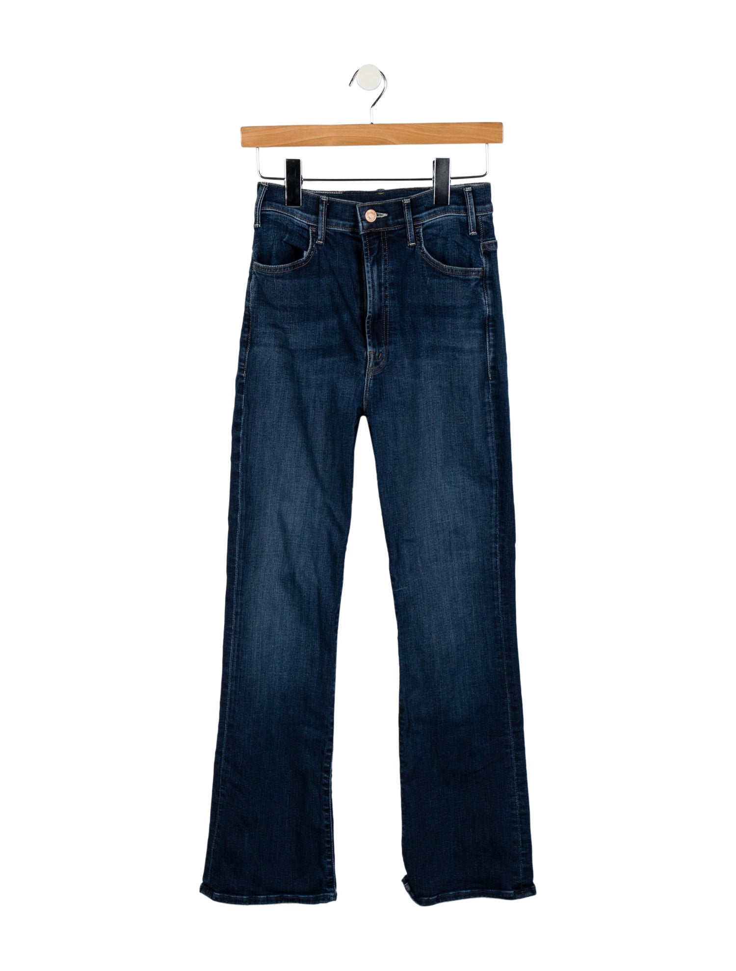 Mother High-Rise Wide Leg Jeans
